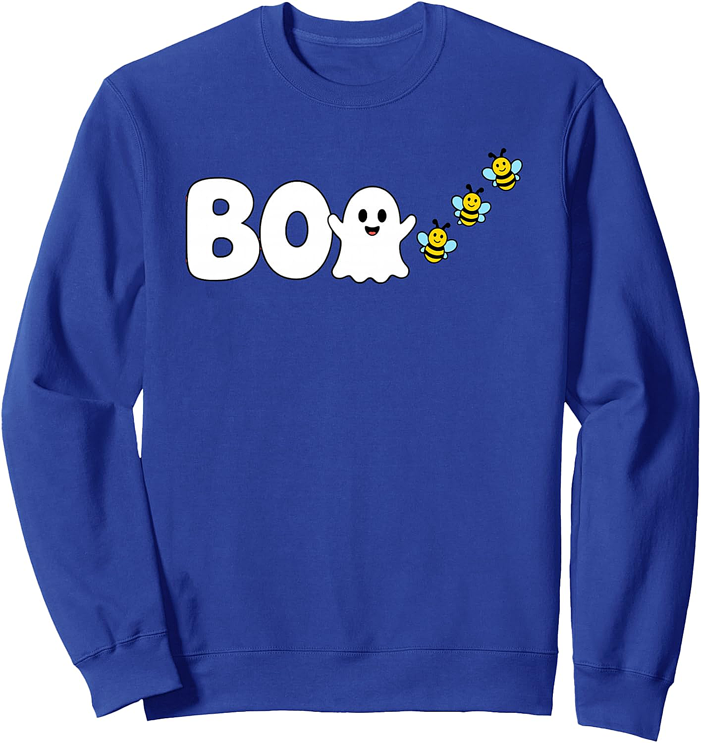 Funny Boo Bees Sweatshirt Halloween Ghost Bees Top