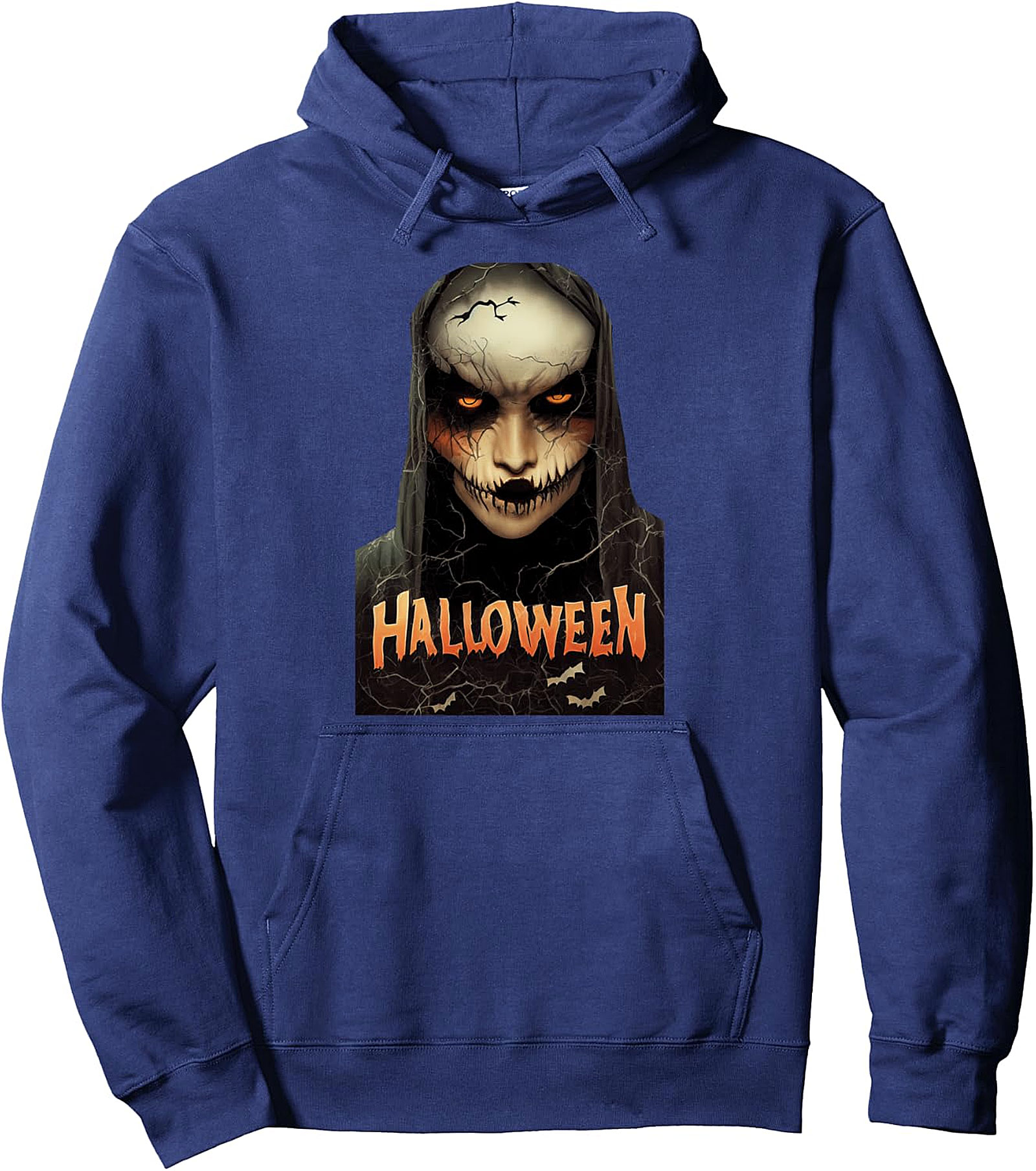  Horror Witch Scary Halloween Pullover Hoodie - Unisex