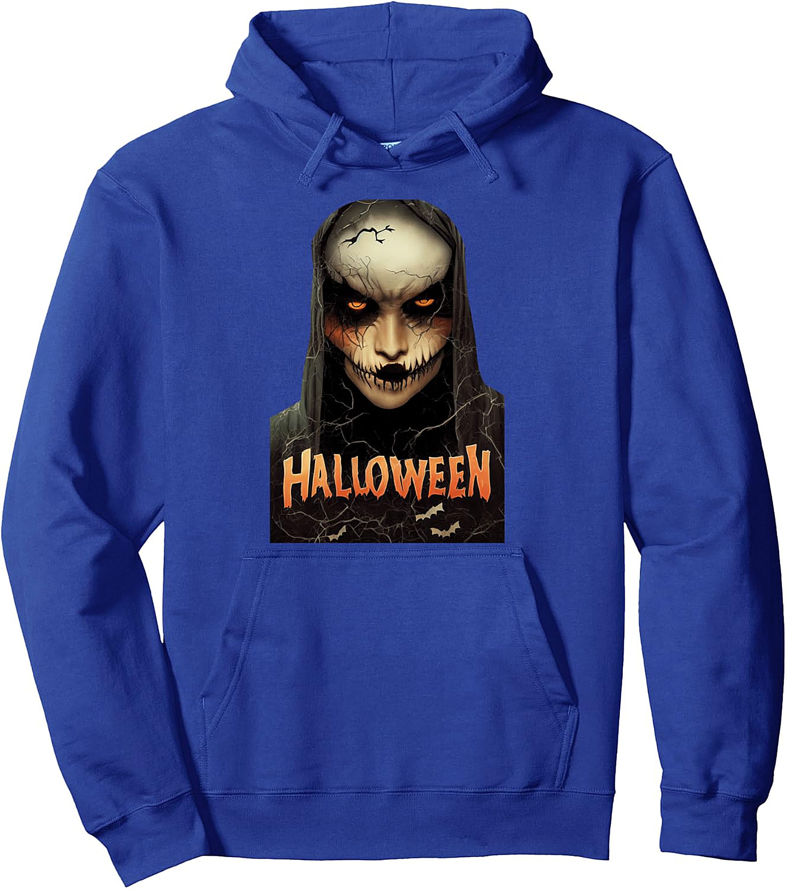  Horror Witch Scary Halloween Pullover Hoodie - Unisex