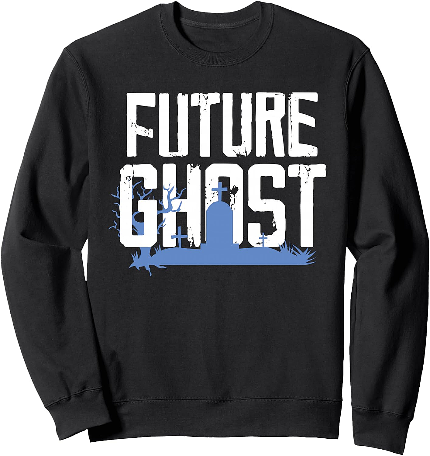 Future Ghost Sweatshirt Funny Spooky Graphic Tee