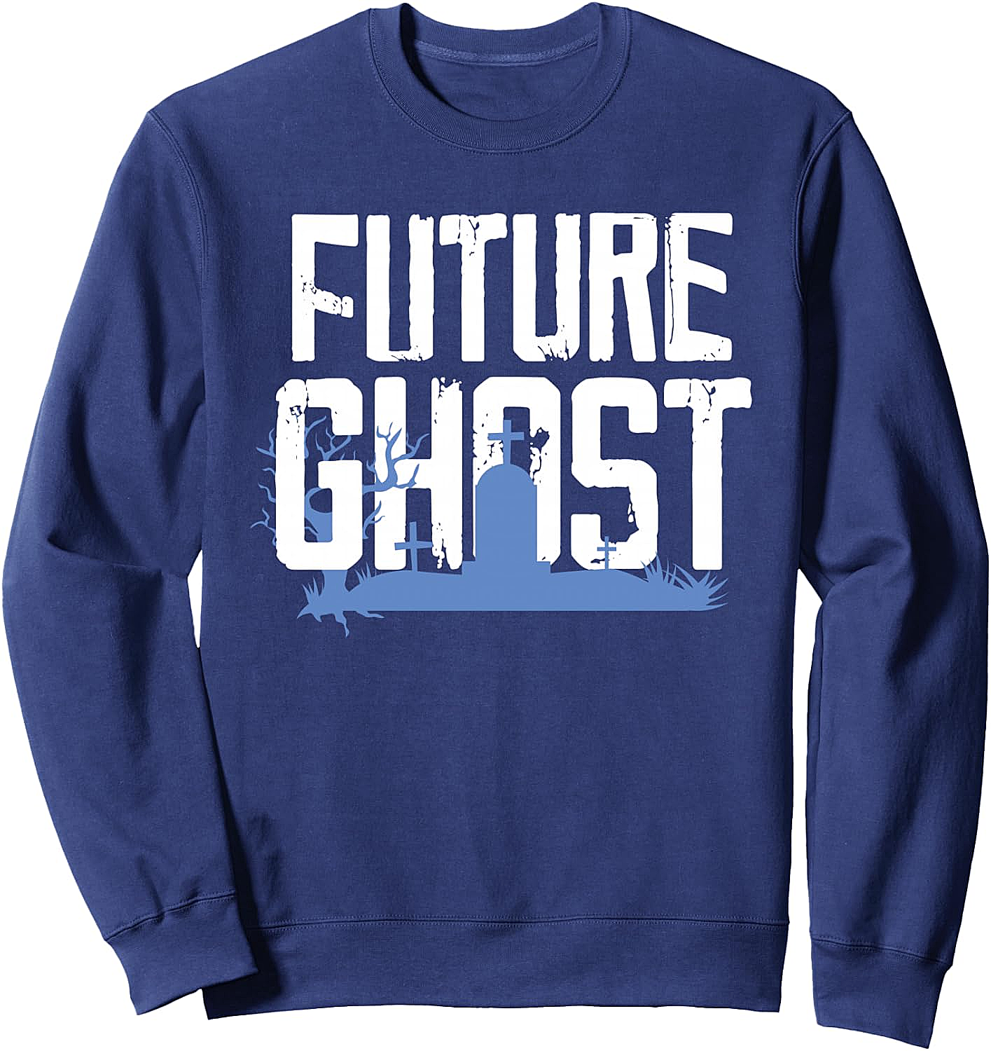  Future Ghost Sweatshirt Funny Spooky Graphic Tee