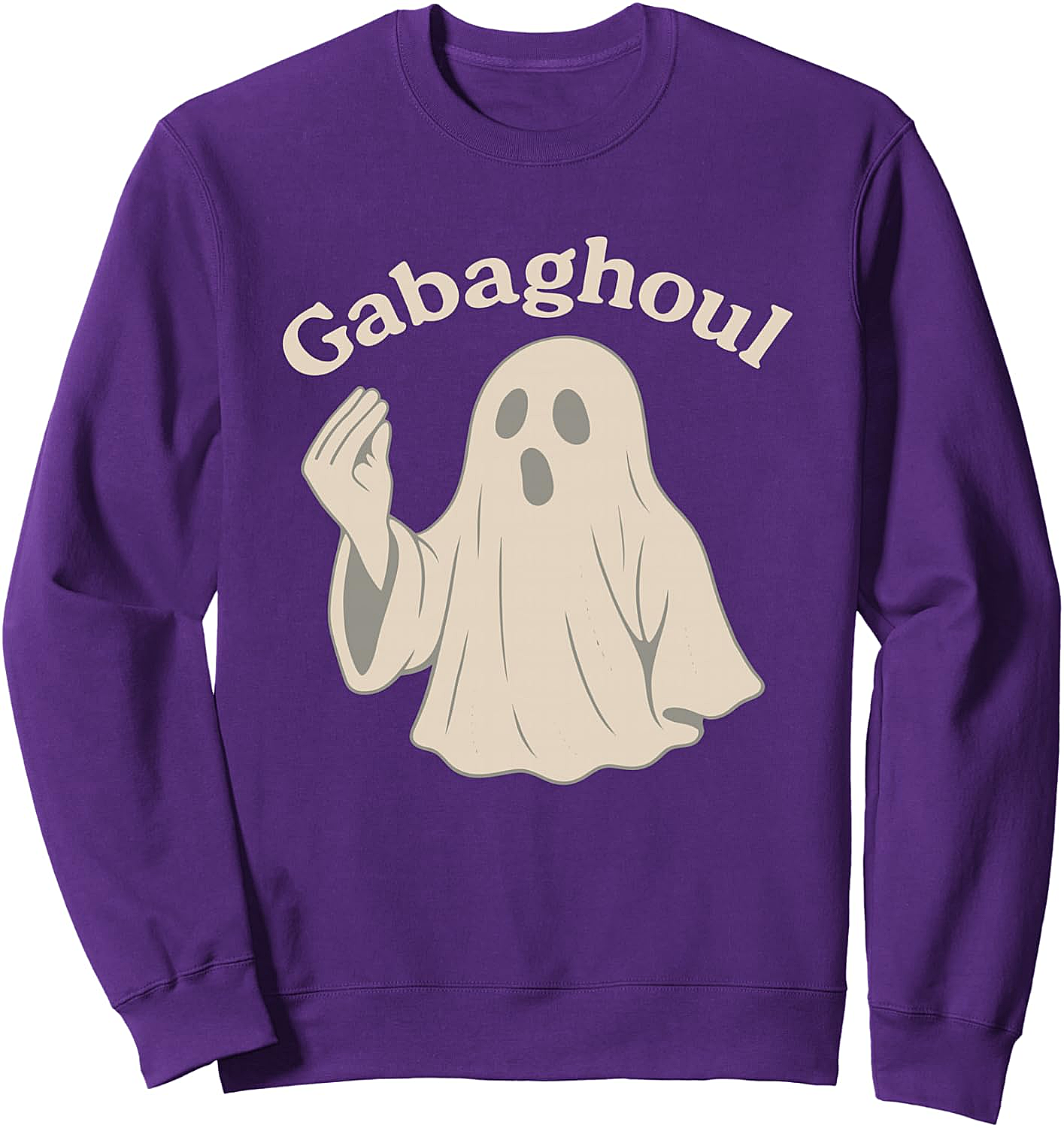 Gabaghoul Ghost Halloween Sweatshirt - Funny Tee