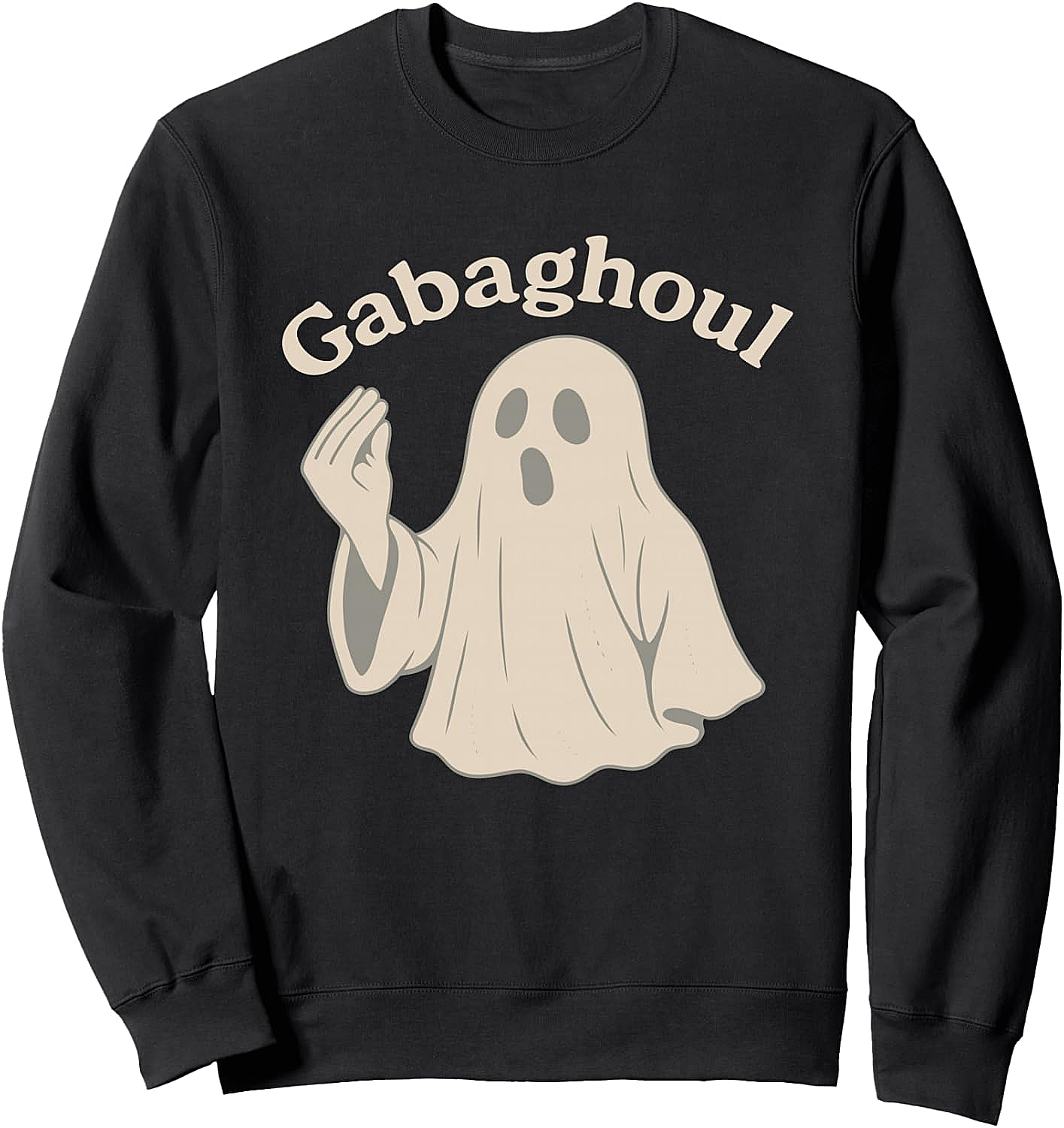Gabaghoul Ghost Halloween Sweatshirt - Funny Tee