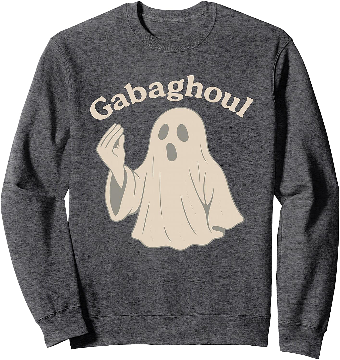 Gabaghoul Ghost Halloween Sweatshirt - Funny Tee