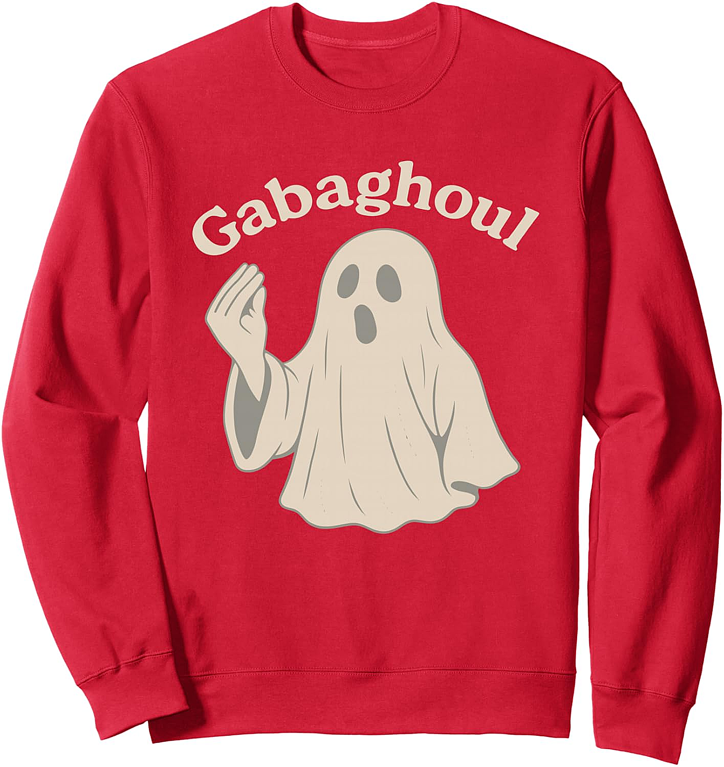 Gabaghoul Ghost Halloween Sweatshirt - Funny Tee