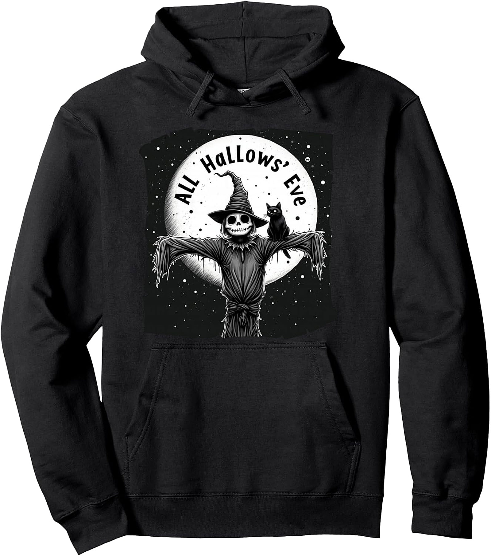 All Hallows Eve Pullover Hoodie | Spooky Graphic