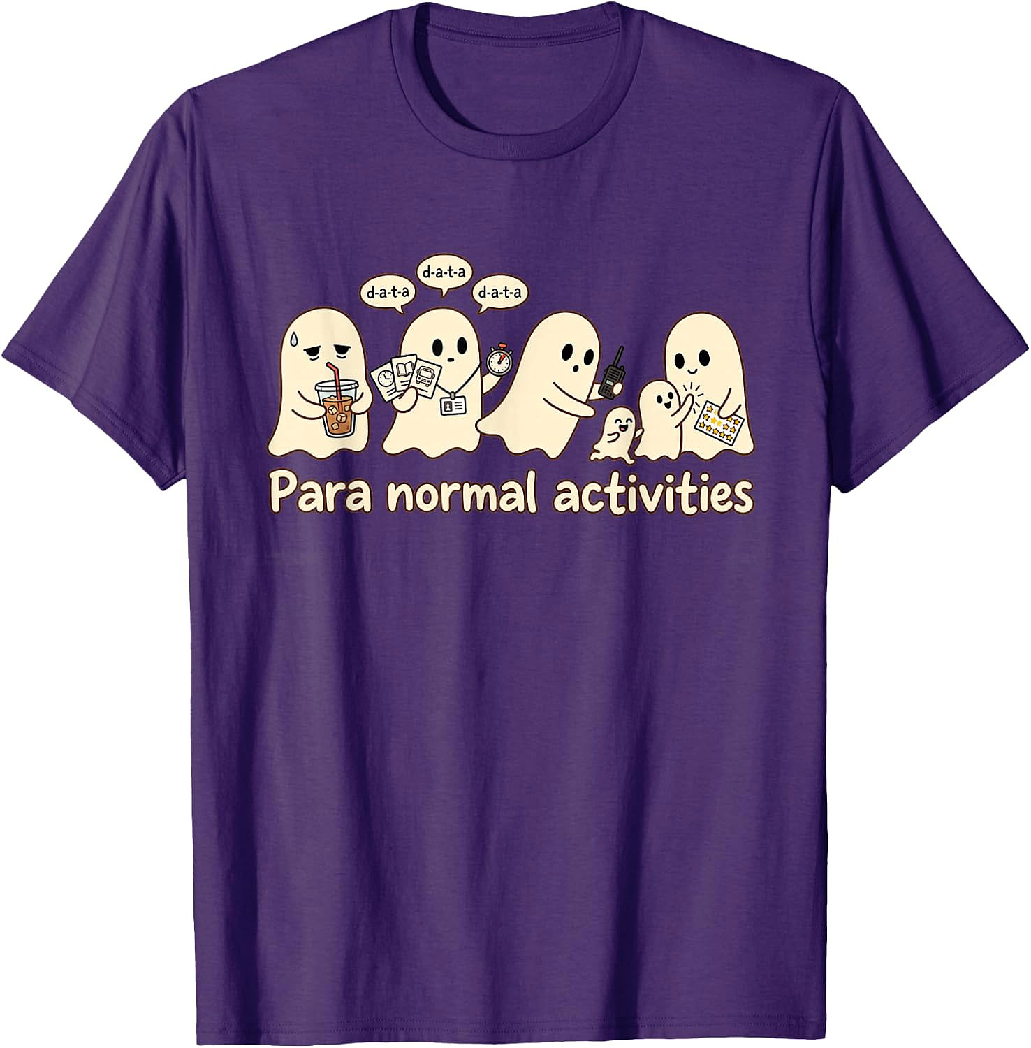 para Normal Activities Funny Ghost T-Shirt | Paranormal Tee