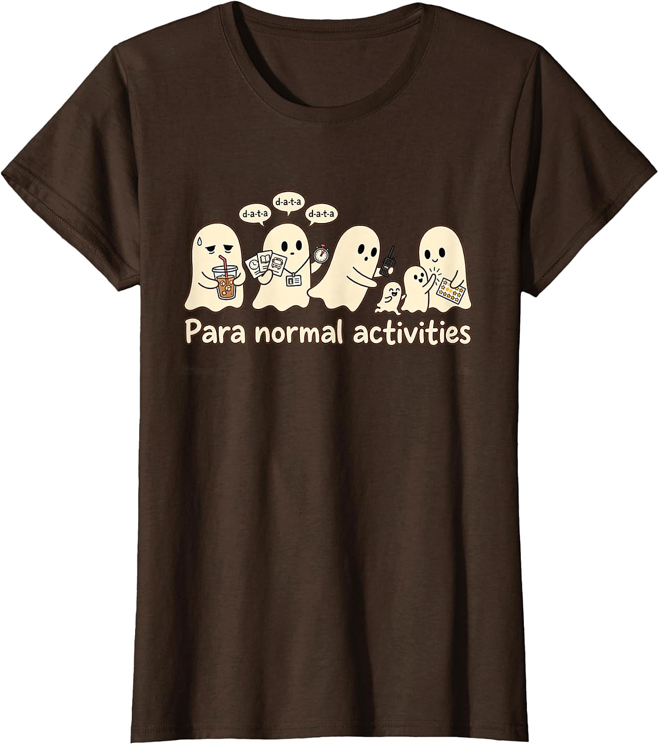 para Normal Activities Funny Ghost T-Shirt | Paranormal Tee