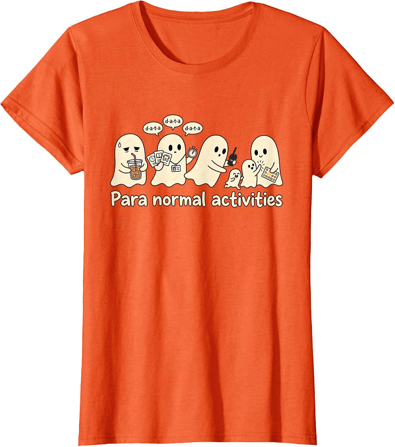 para Normal Activities Funny Ghost T-Shirt | Paranormal Tee