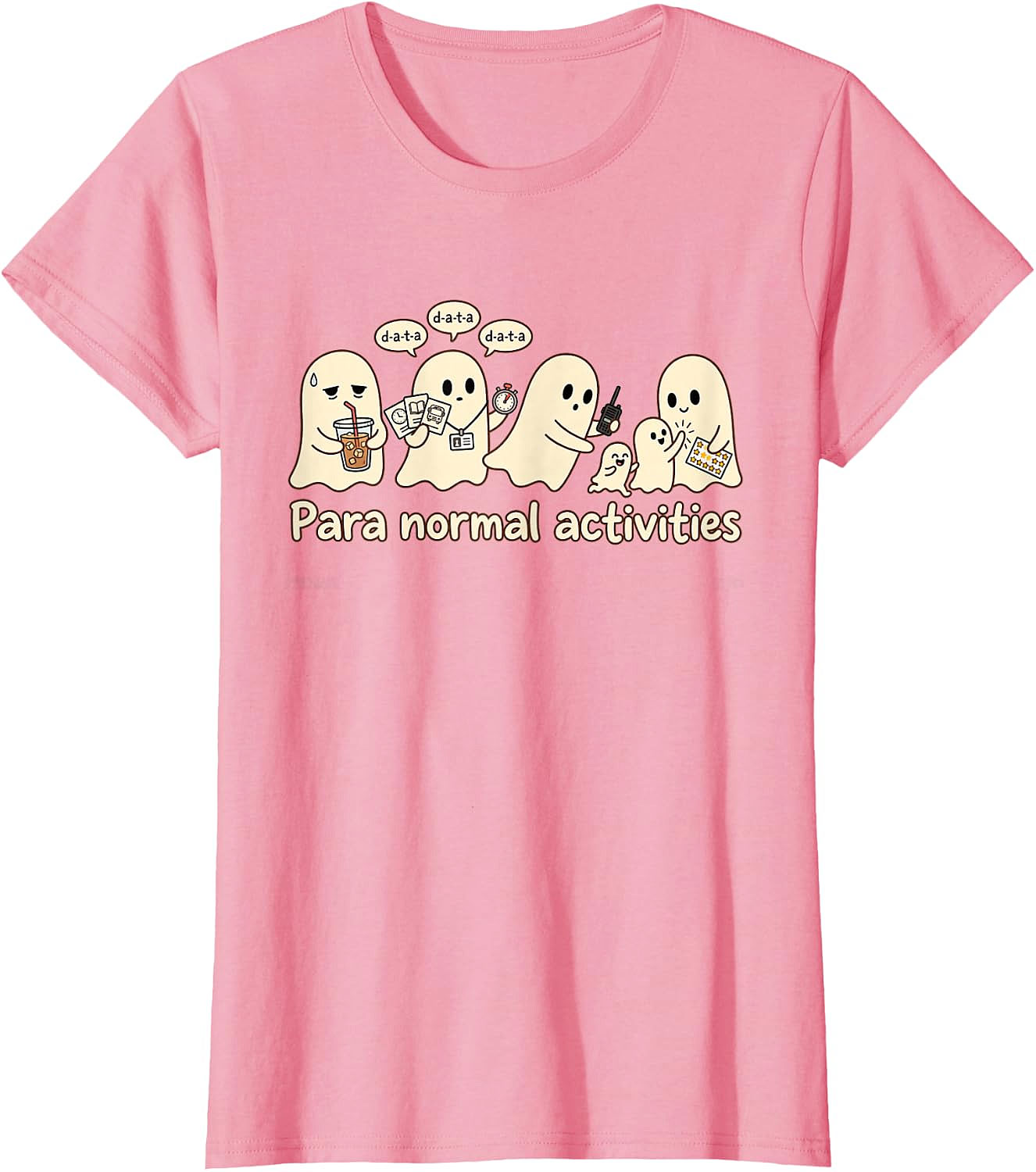 para Normal Activities Funny Ghost T-Shirt | Paranormal Tee