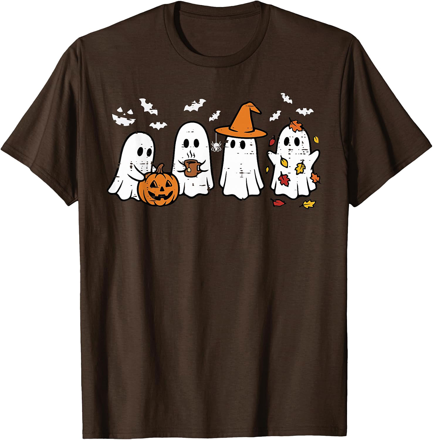 Cute Halloween Ghost T-Shirt | Funny Fall Graphic Tee