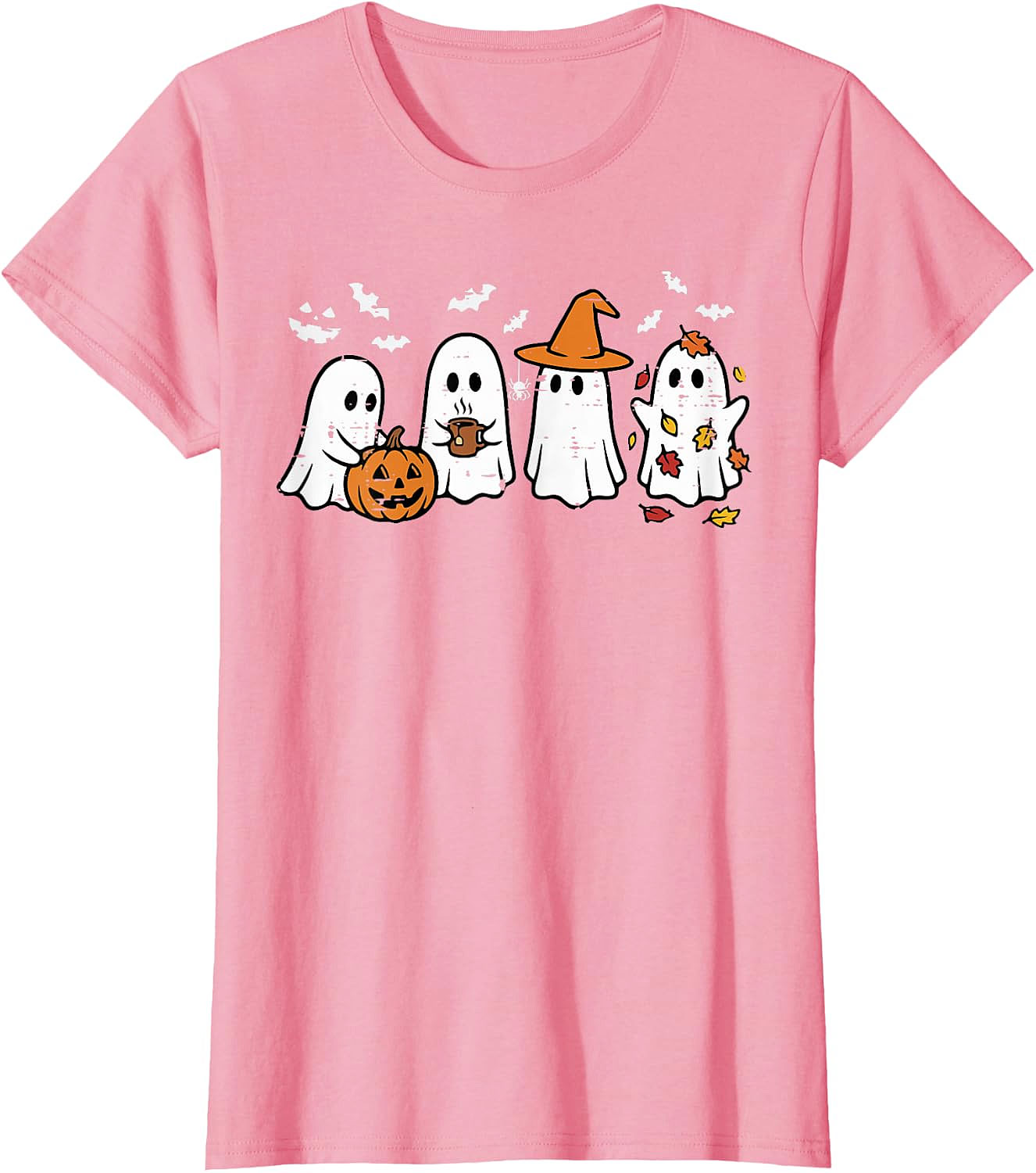 Cute Halloween Ghost T-Shirt | Funny Fall Graphic Tee