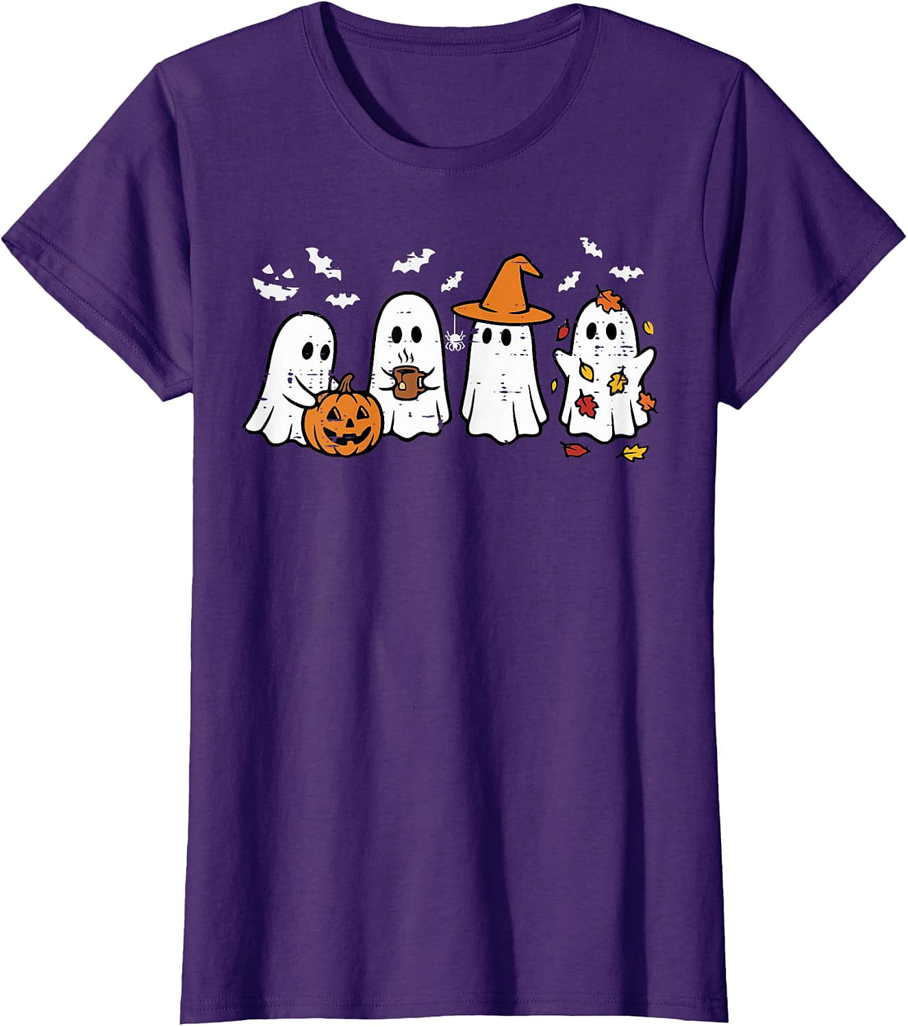 Cute Halloween Ghost T-Shirt | Funny Fall Graphic Tee