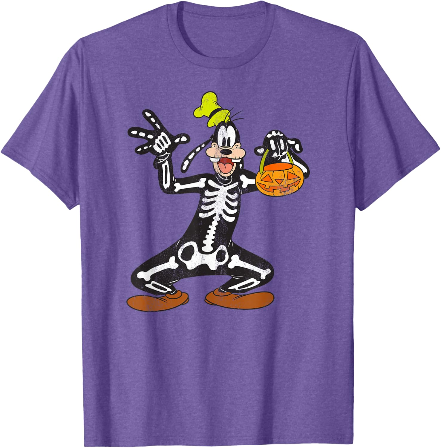Goofy Skeleton Halloween T-Shirt | Official