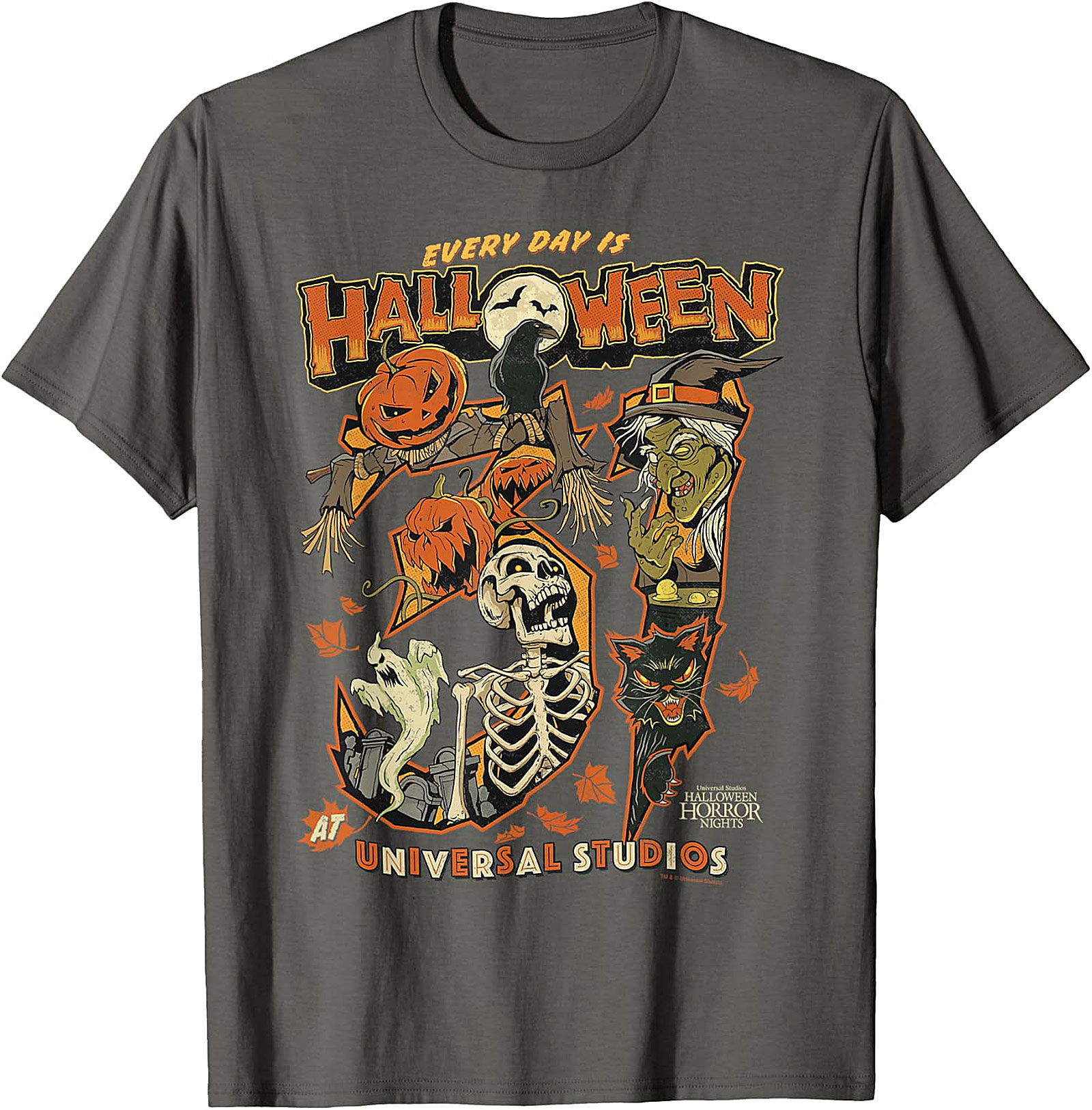 Universal Studios Every Day Is Halloween Vintage T-Shirt