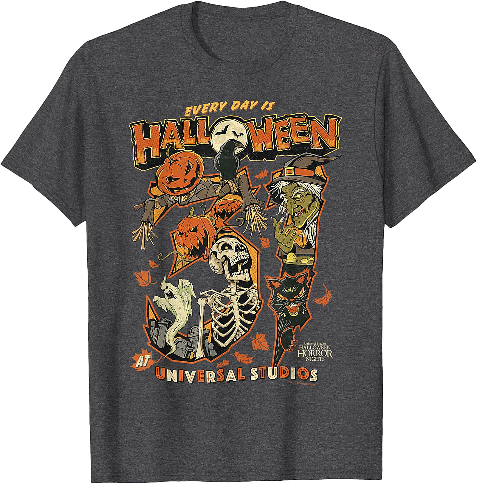 Universal Studios Every Day Is Halloween Vintage T-Shirt