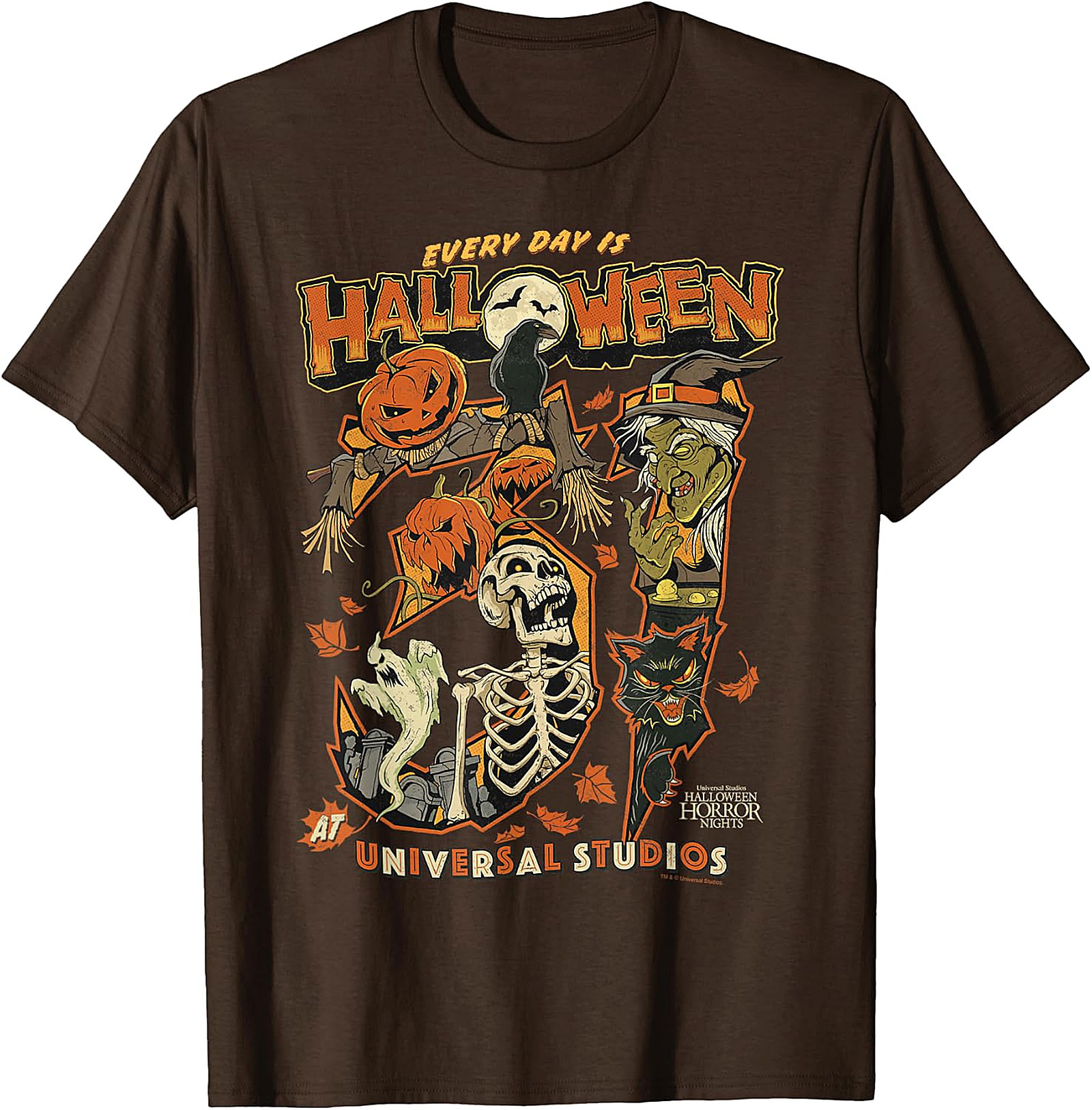 Universal Studios Every Day Is Halloween Vintage T-Shirt