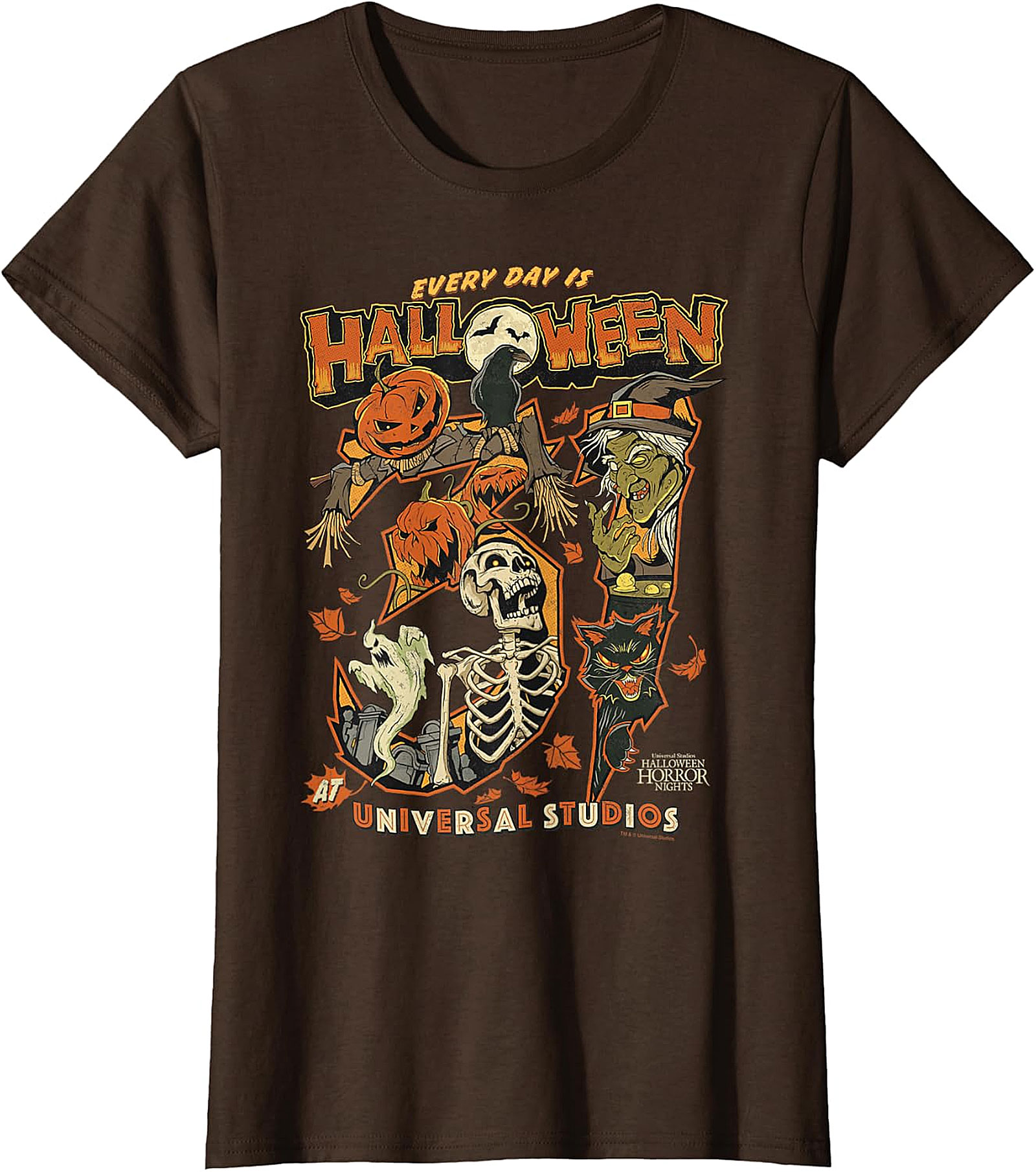 Universal Studios Every Day Is Halloween Vintage T-Shirt