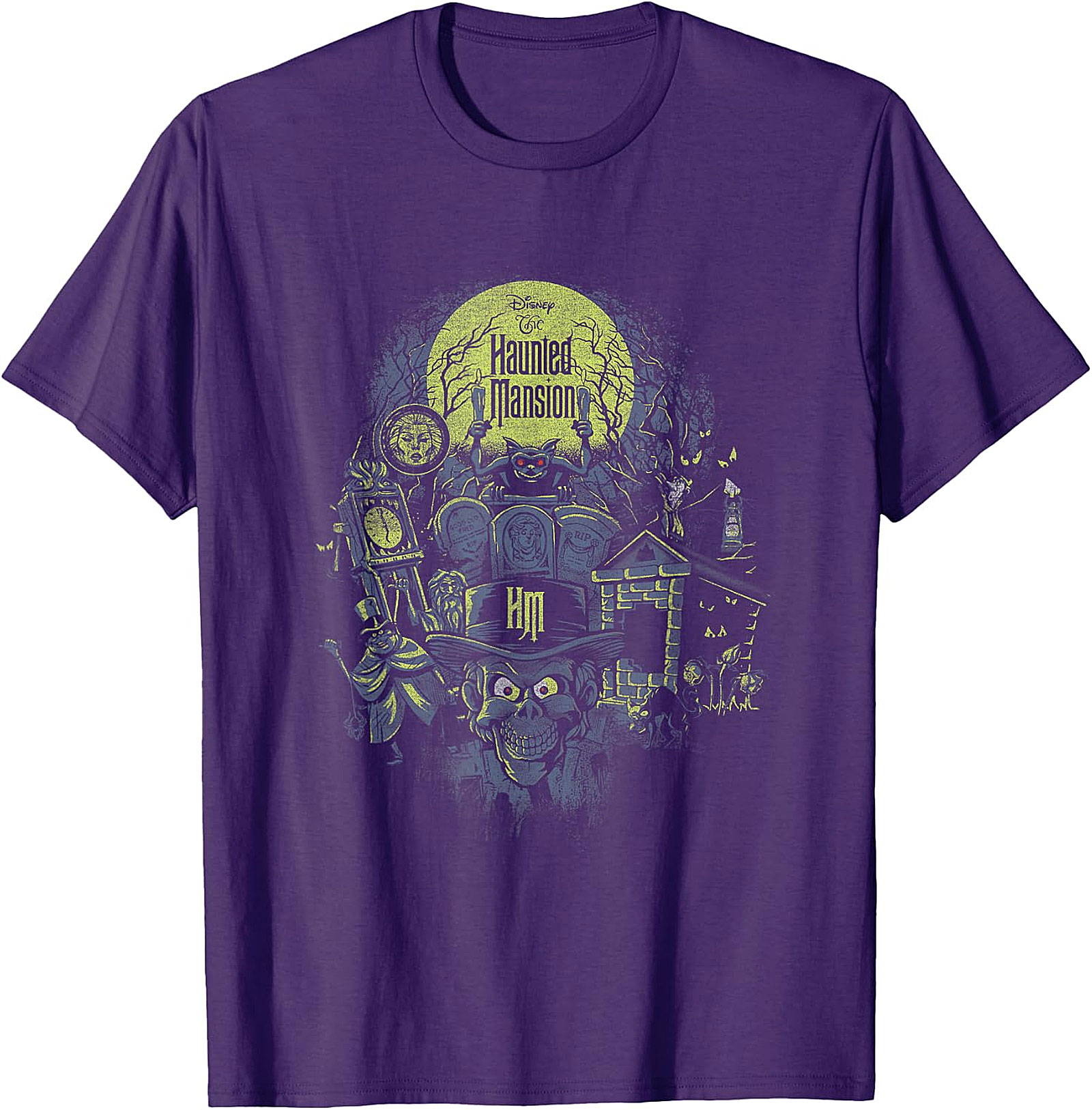 Haunted Mansion Spooky Silhouette T-Shirt