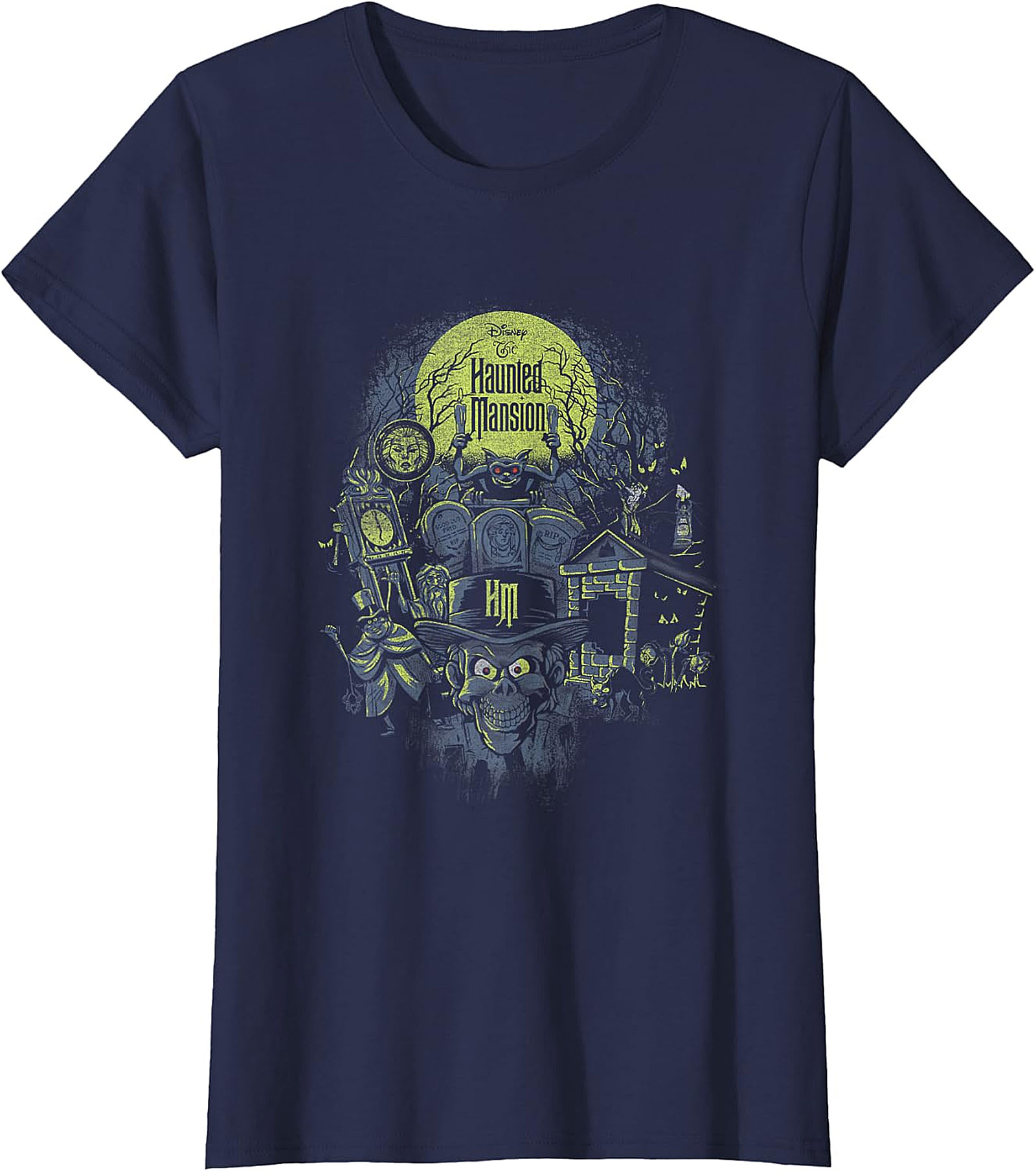 Haunted Mansion Spooky Silhouette T-Shirt