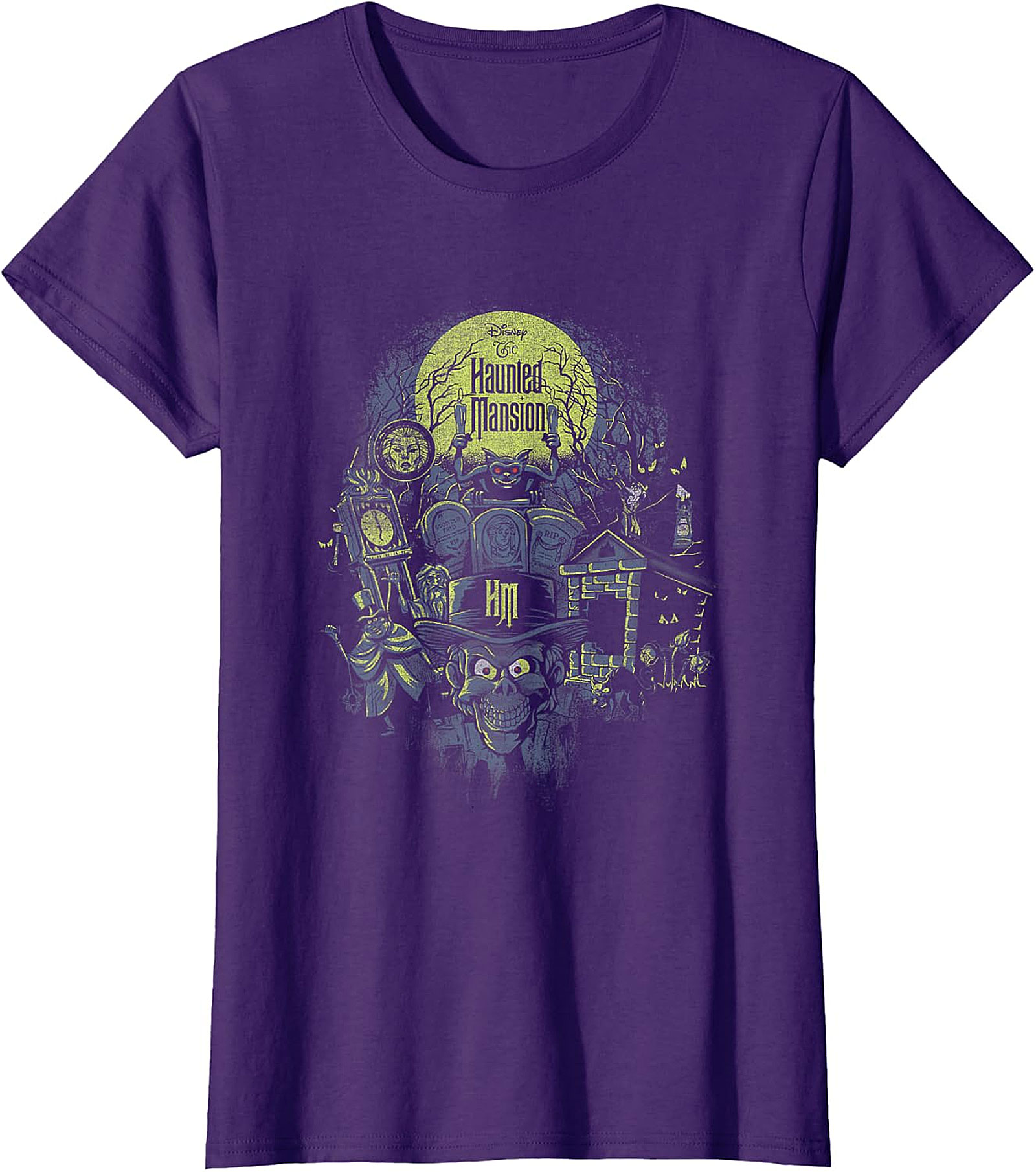 Haunted Mansion Spooky Silhouette T-Shirt
