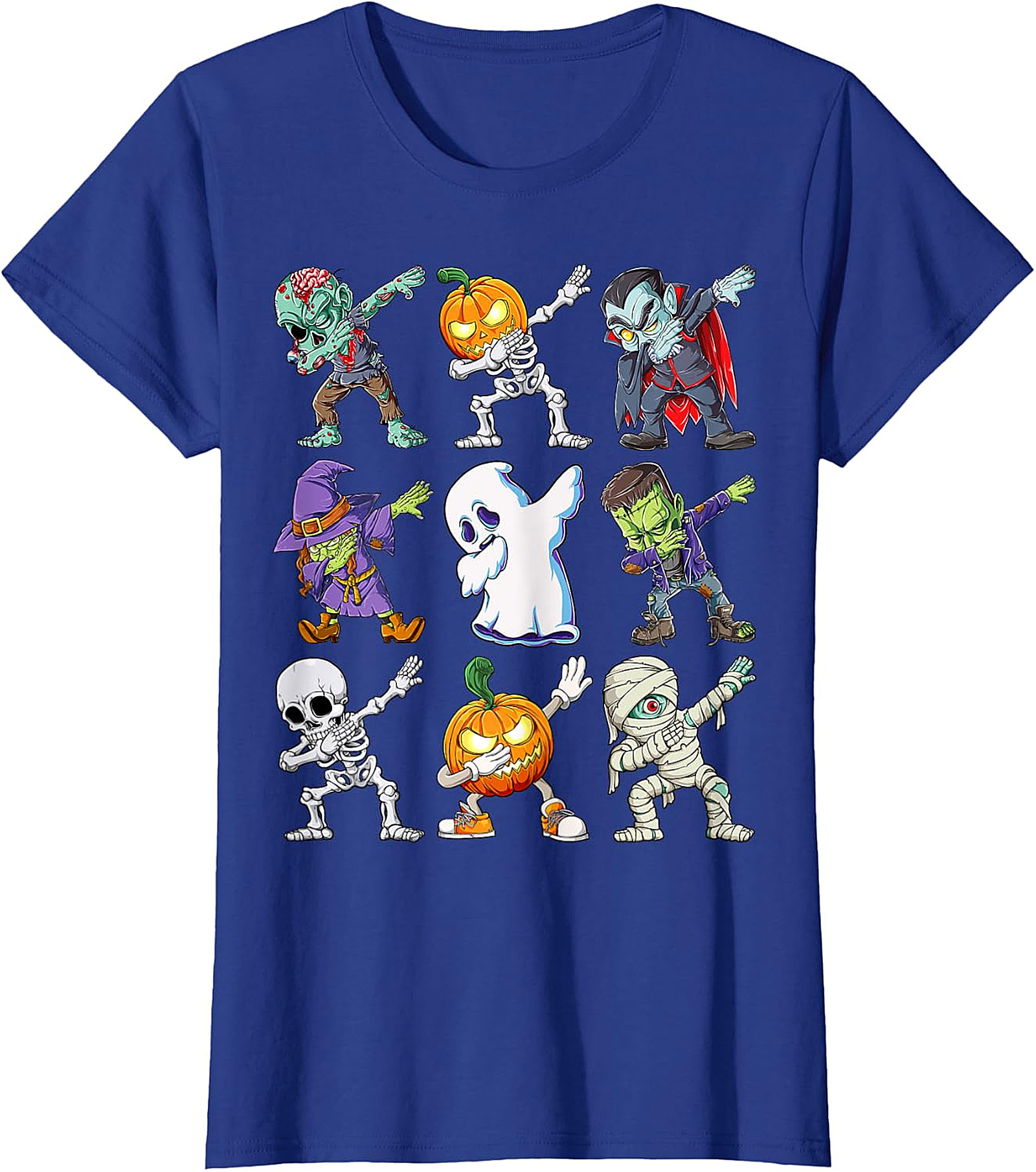  Dabbing Halloween Monsters T-Shirt | Funny Spooky Tee
