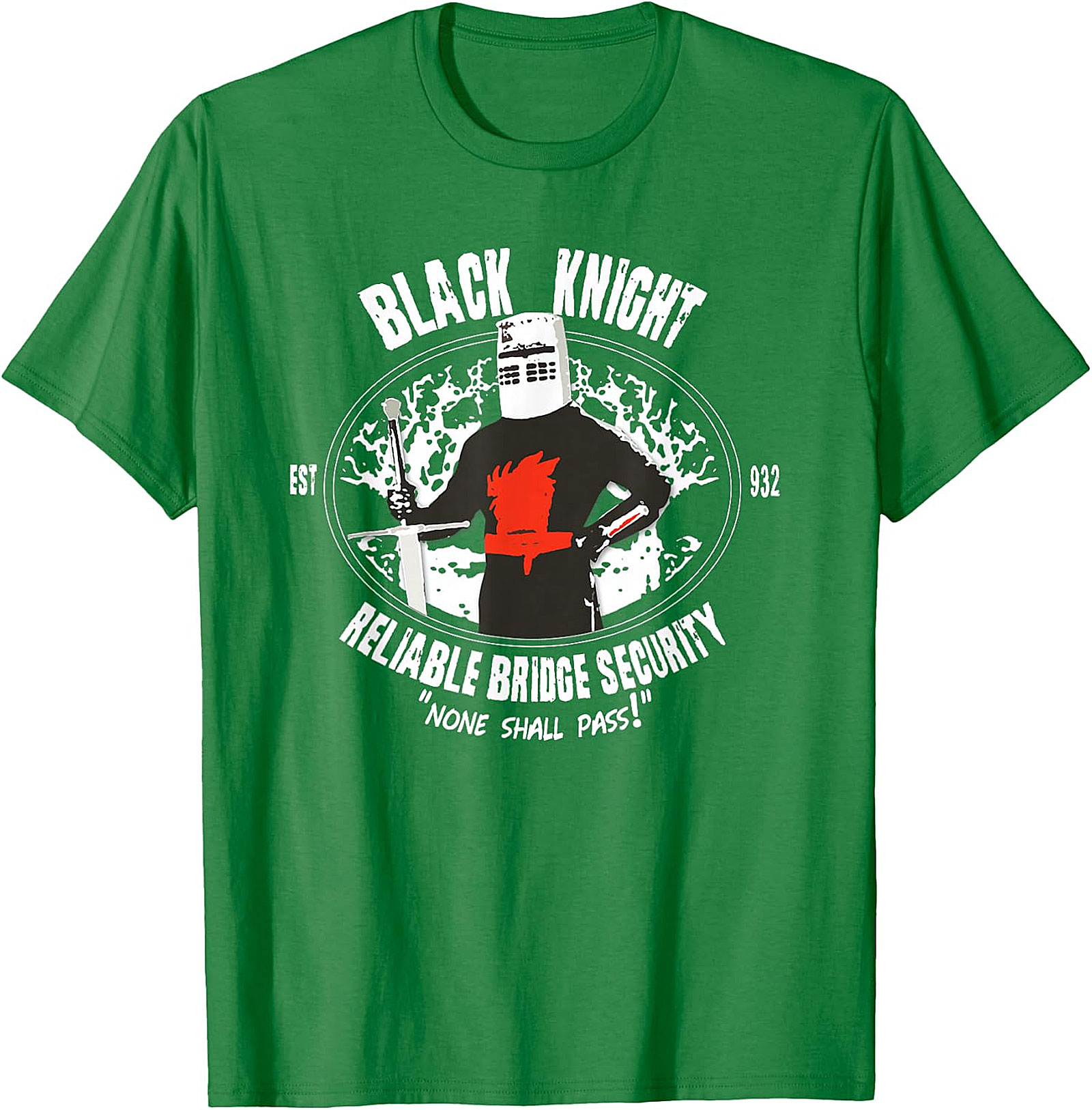 Black Knight None Shall Pass T-Shirt | Monty Python Tee