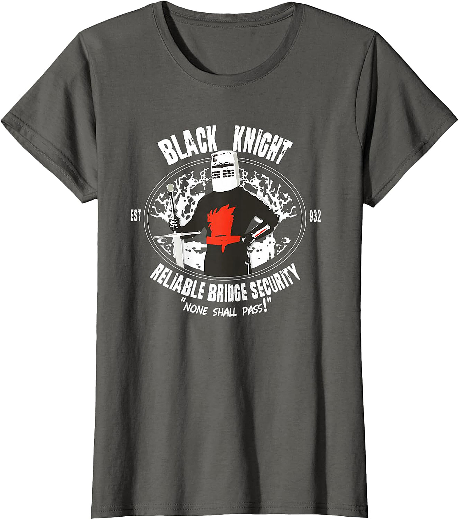 Black Knight None Shall Pass T-Shirt | Monty Python Tee