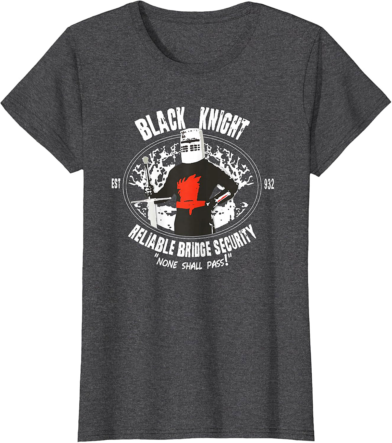 Black Knight None Shall Pass T-Shirt | Monty Python Tee
