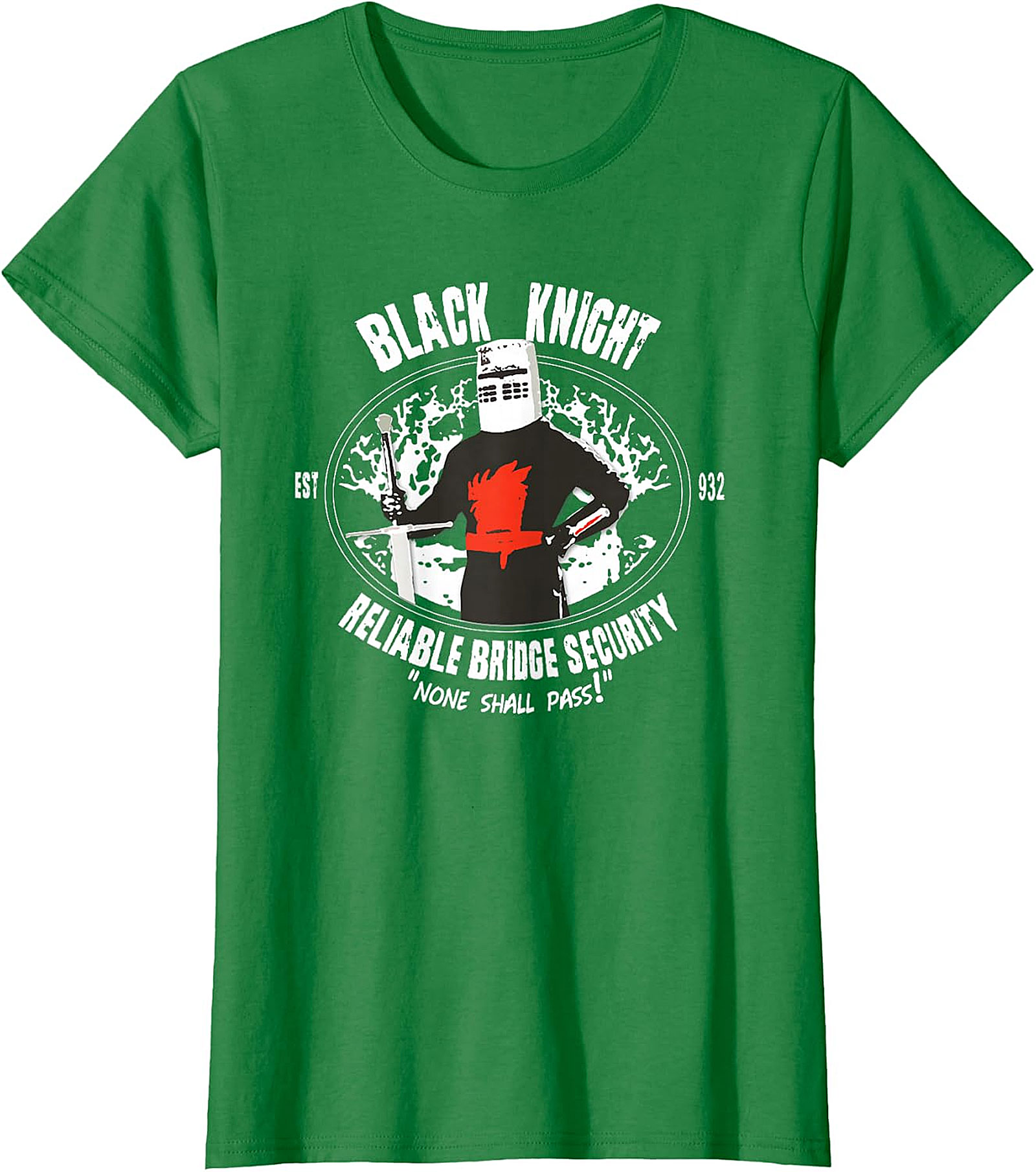 Black Knight None Shall Pass T-Shirt | Monty Python Tee