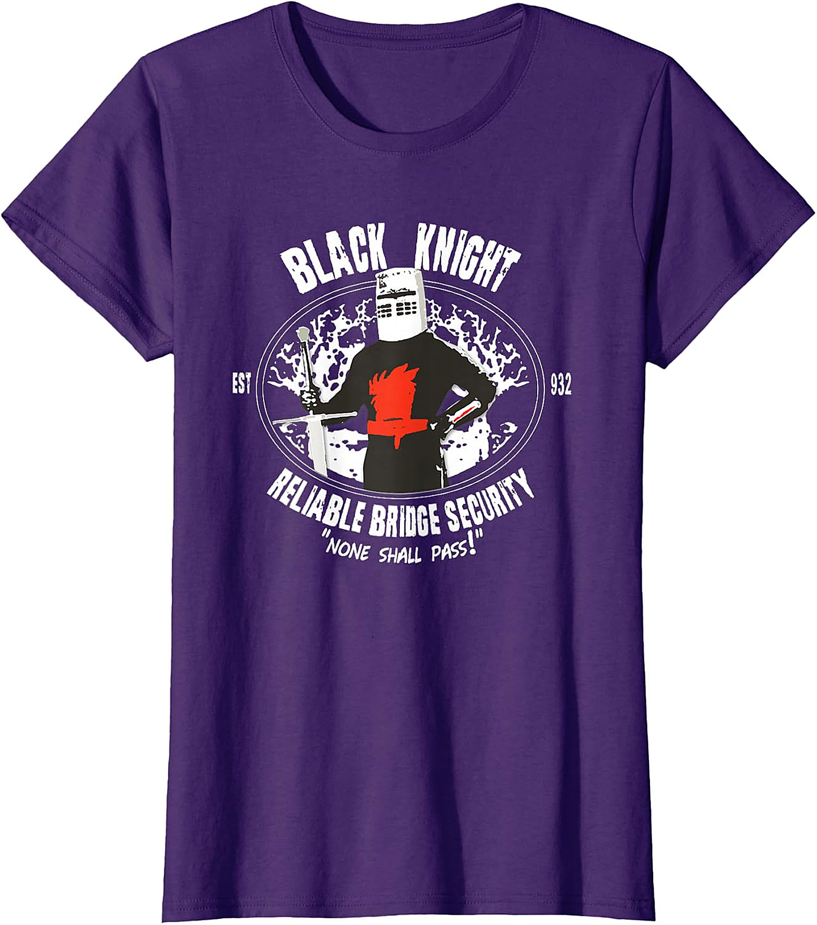 Black Knight None Shall Pass T-Shirt | Monty Python Tee