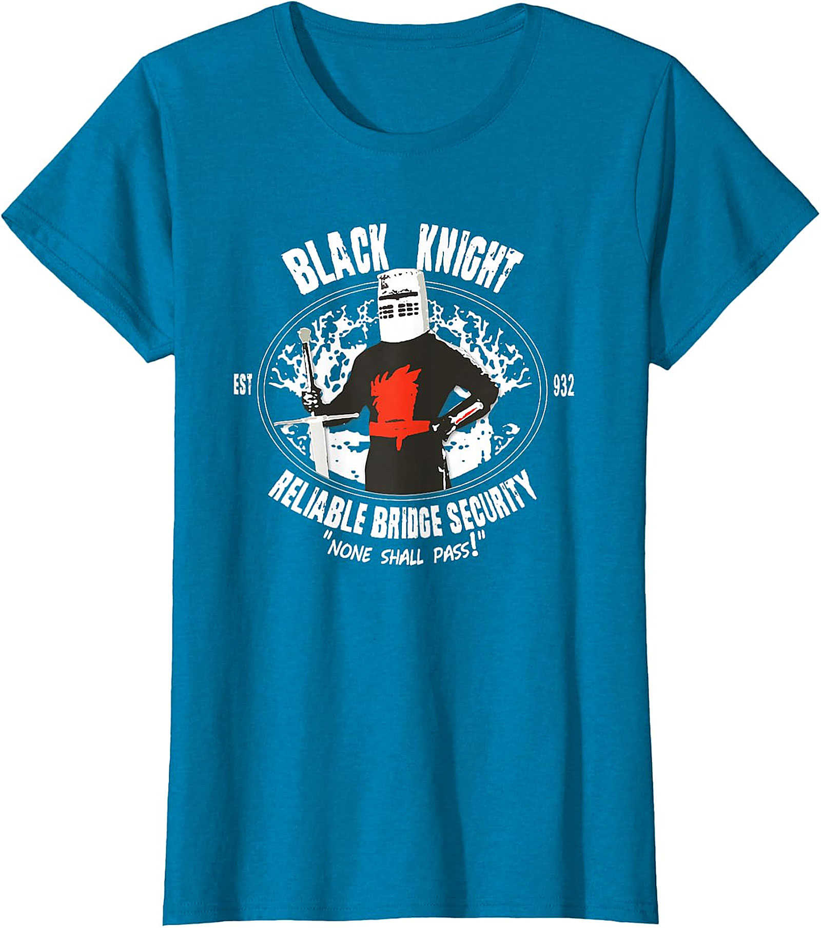 Black Knight None Shall Pass T-Shirt | Monty Python Tee