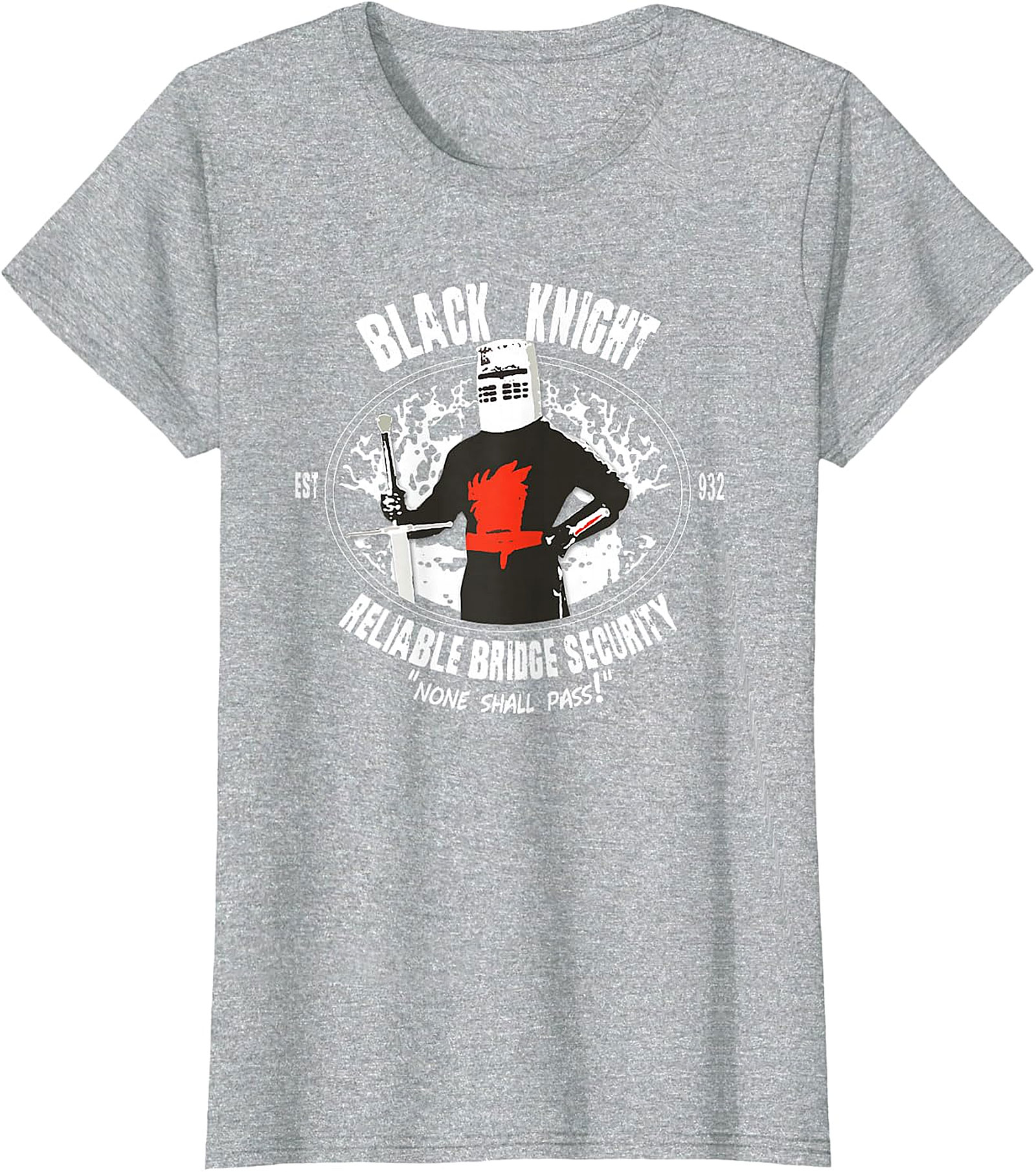 Black Knight None Shall Pass T-Shirt | Monty Python Tee
