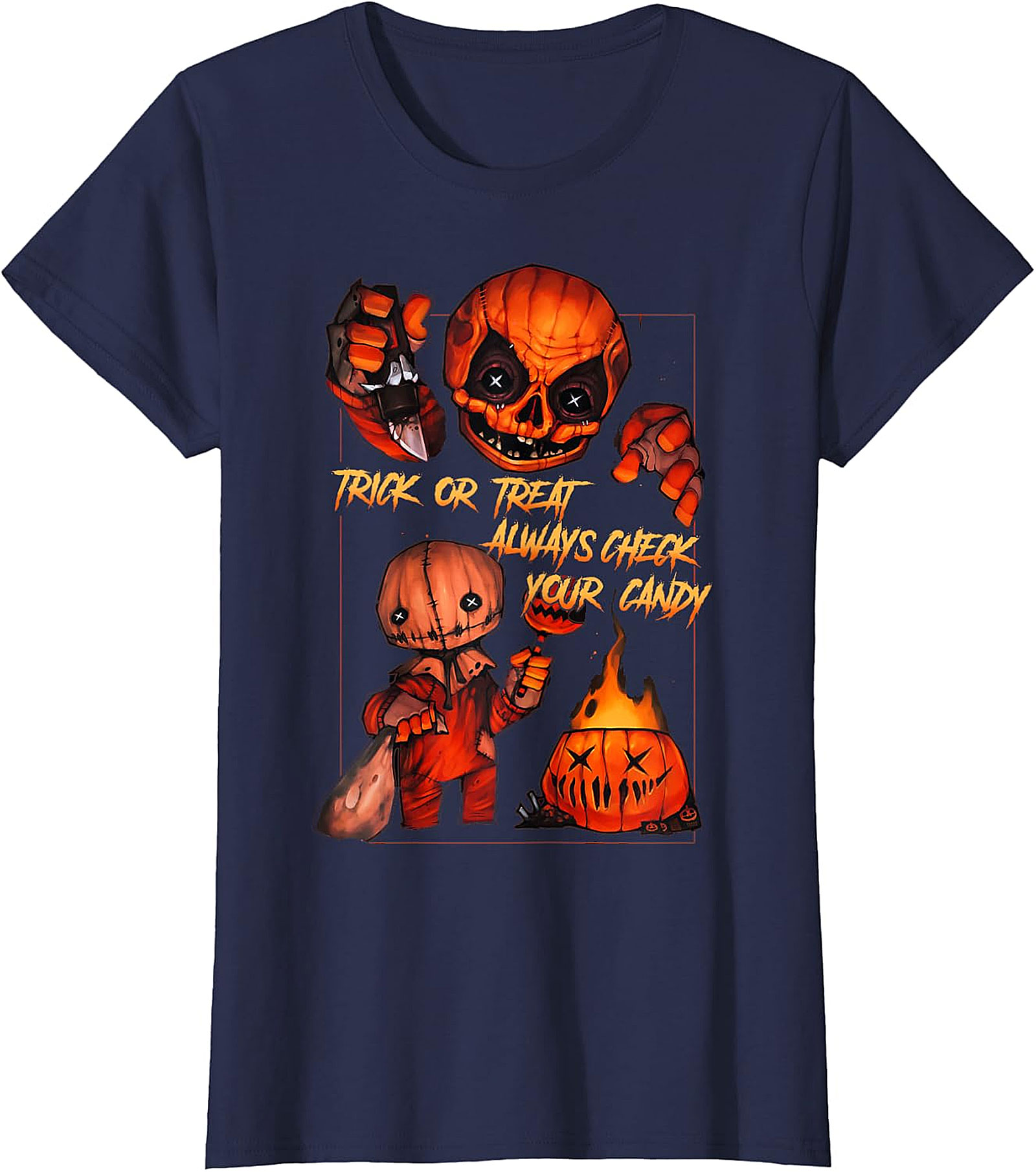 Trick 'r Treat Always Check Your Candy Horror T-Shirt