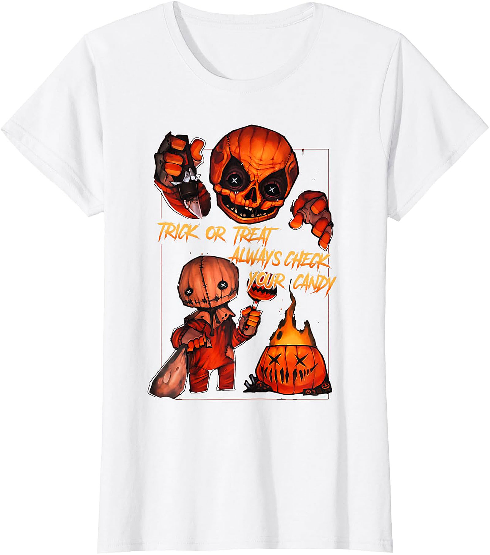 Trick 'r Treat Always Check Your Candy Horror T-Shirt