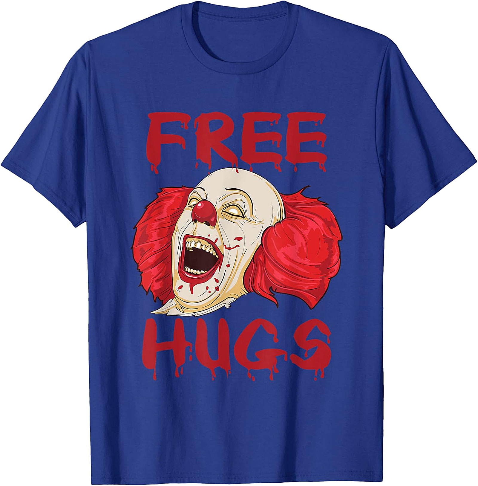 Scary Clown "Free Hugs" Horror T-Shirt | Spooky Tee