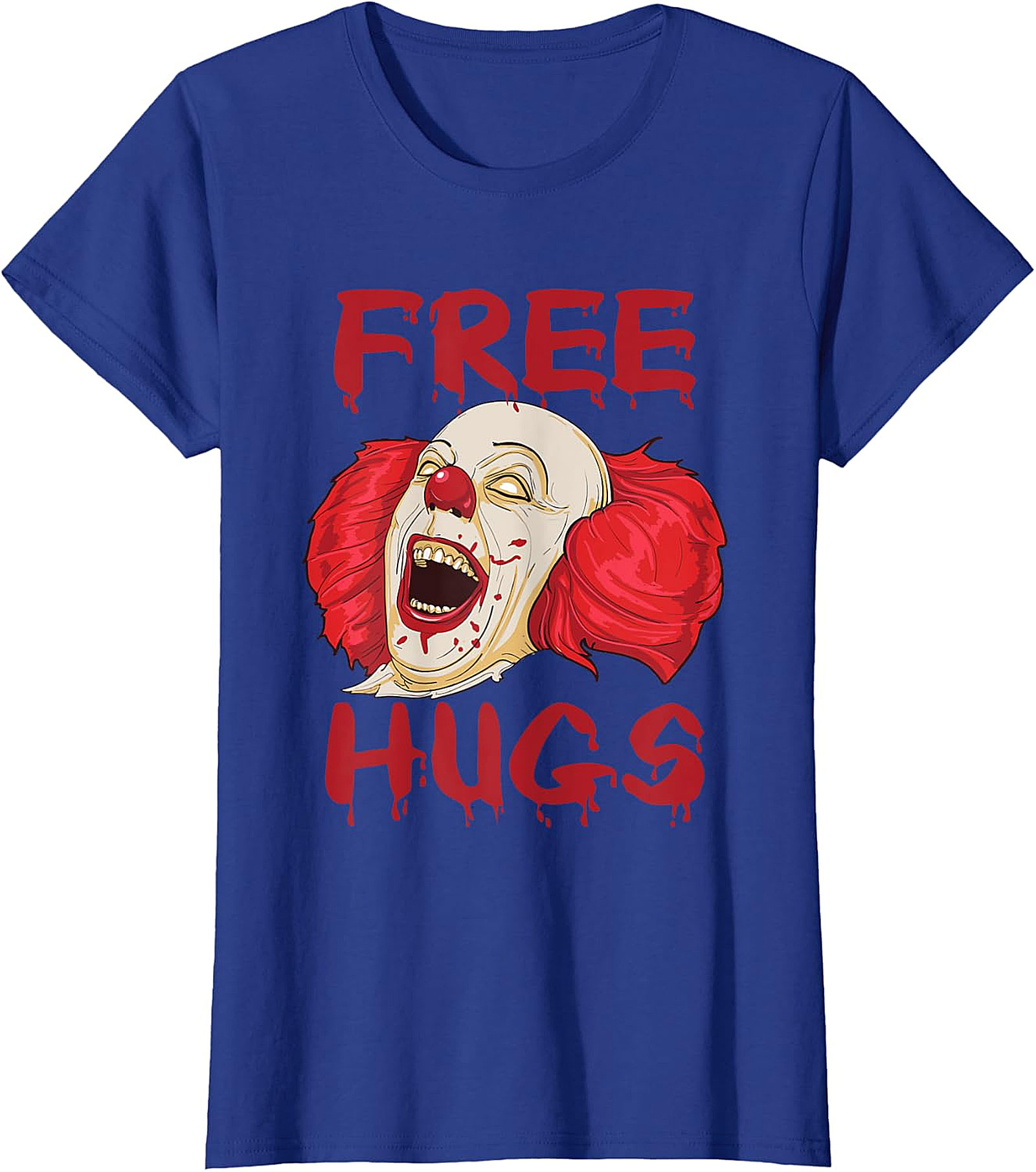 Scary Clown "Free Hugs" Horror T-Shirt | Spooky Tee