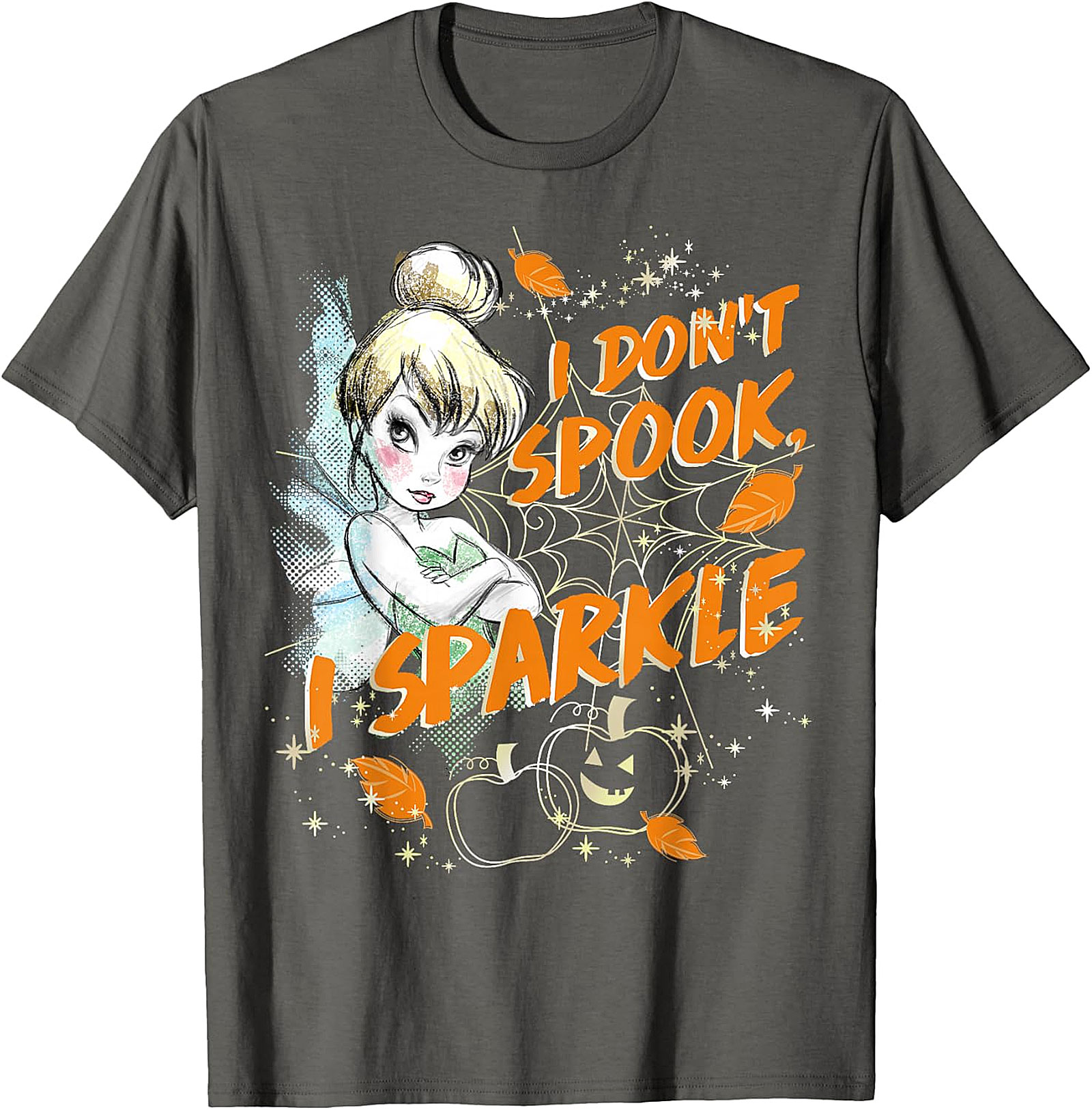 Tinker Bell "I Don't Spook, I Sparkle" Halloween Tee