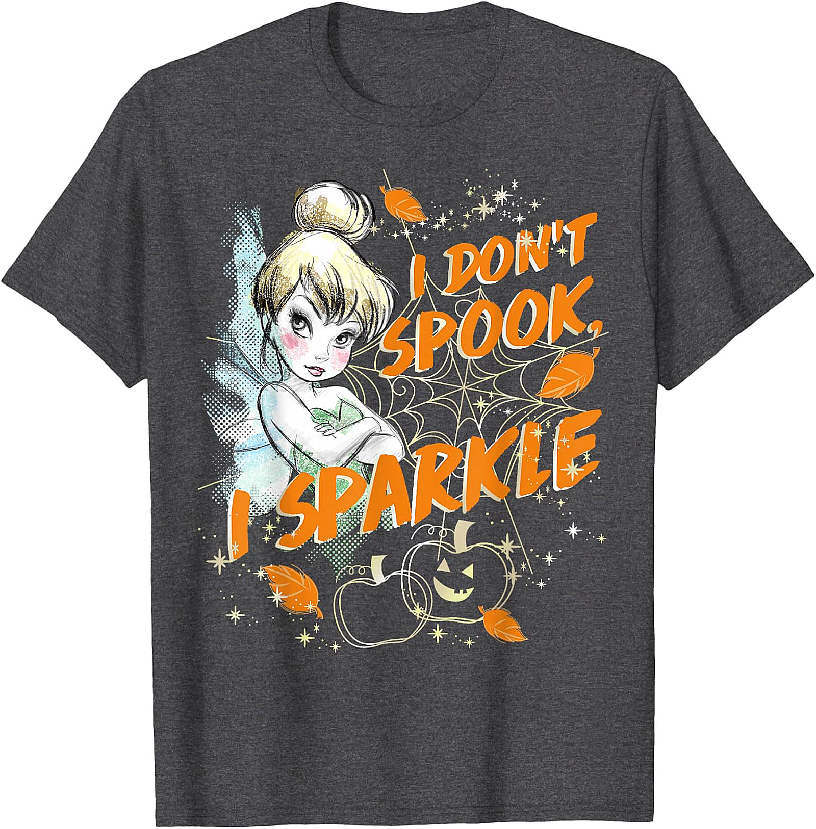 Tinker Bell "I Don't Spook, I Sparkle" Halloween Tee