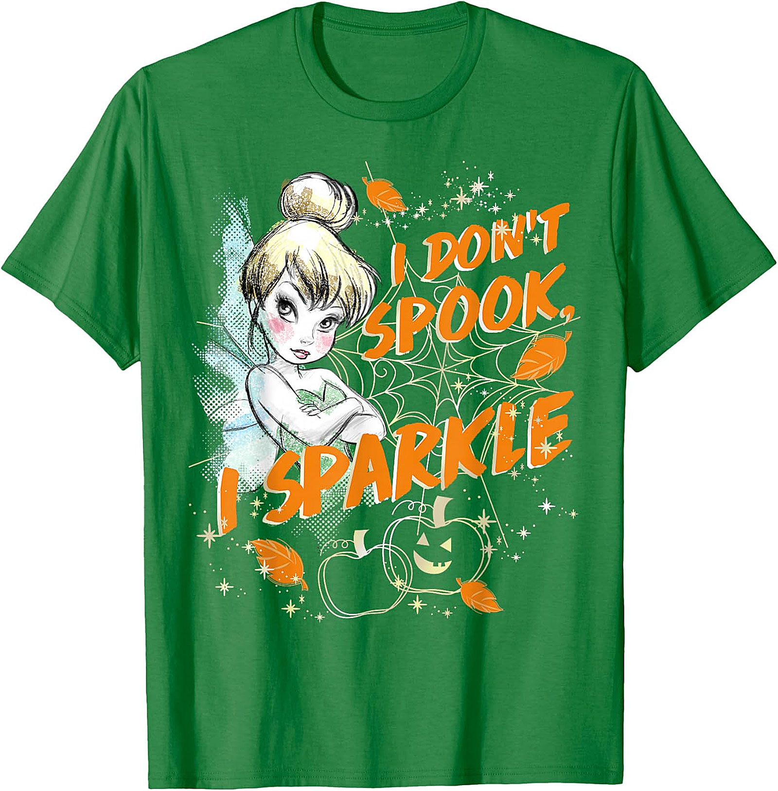 Tinker Bell "I Don't Spook, I Sparkle" Halloween Tee