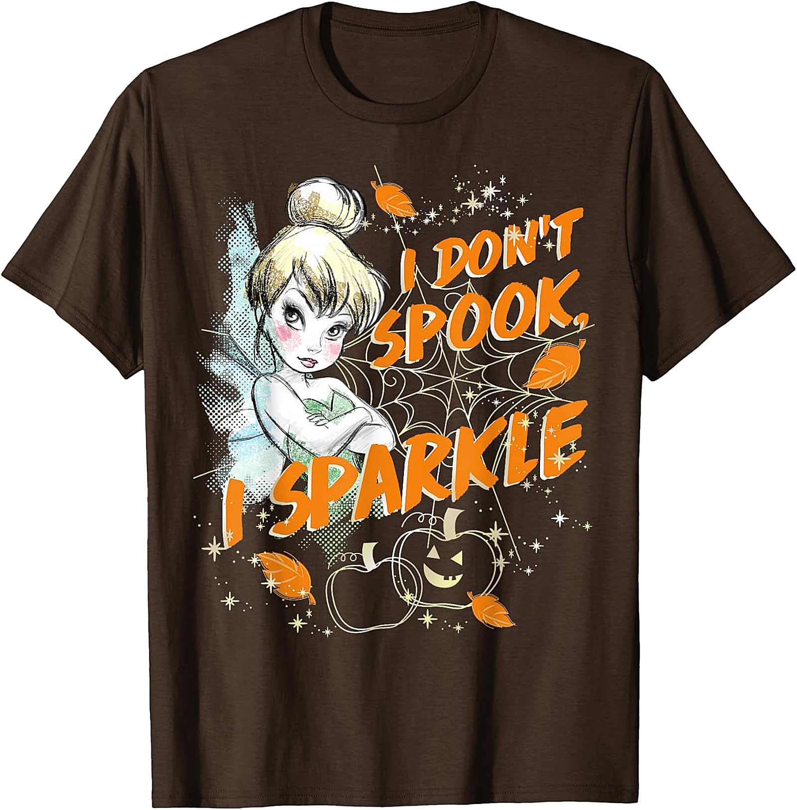 Tinker Bell "I Don't Spook, I Sparkle" Halloween Tee