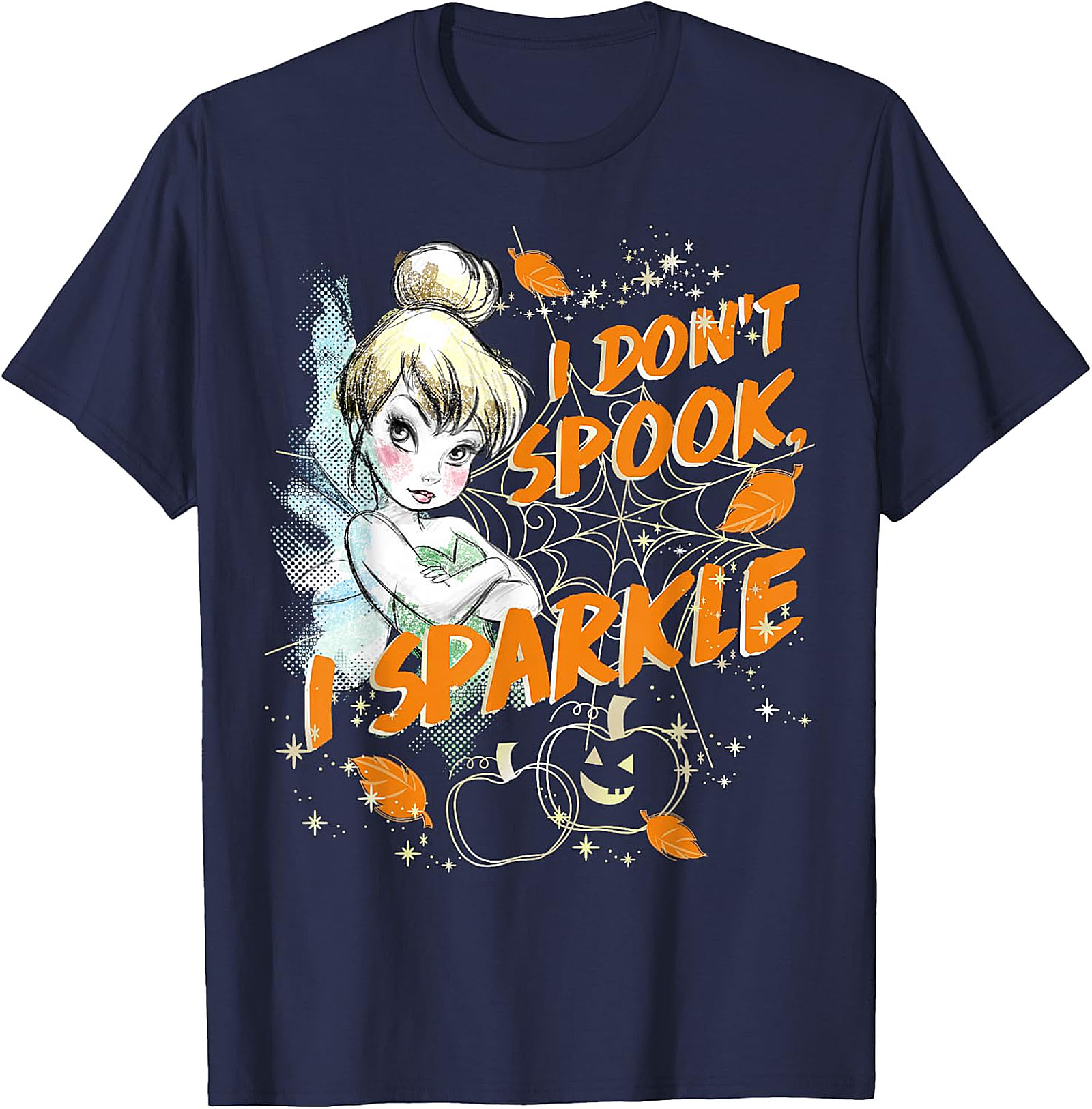 Tinker Bell "I Don't Spook, I Sparkle" Halloween Tee