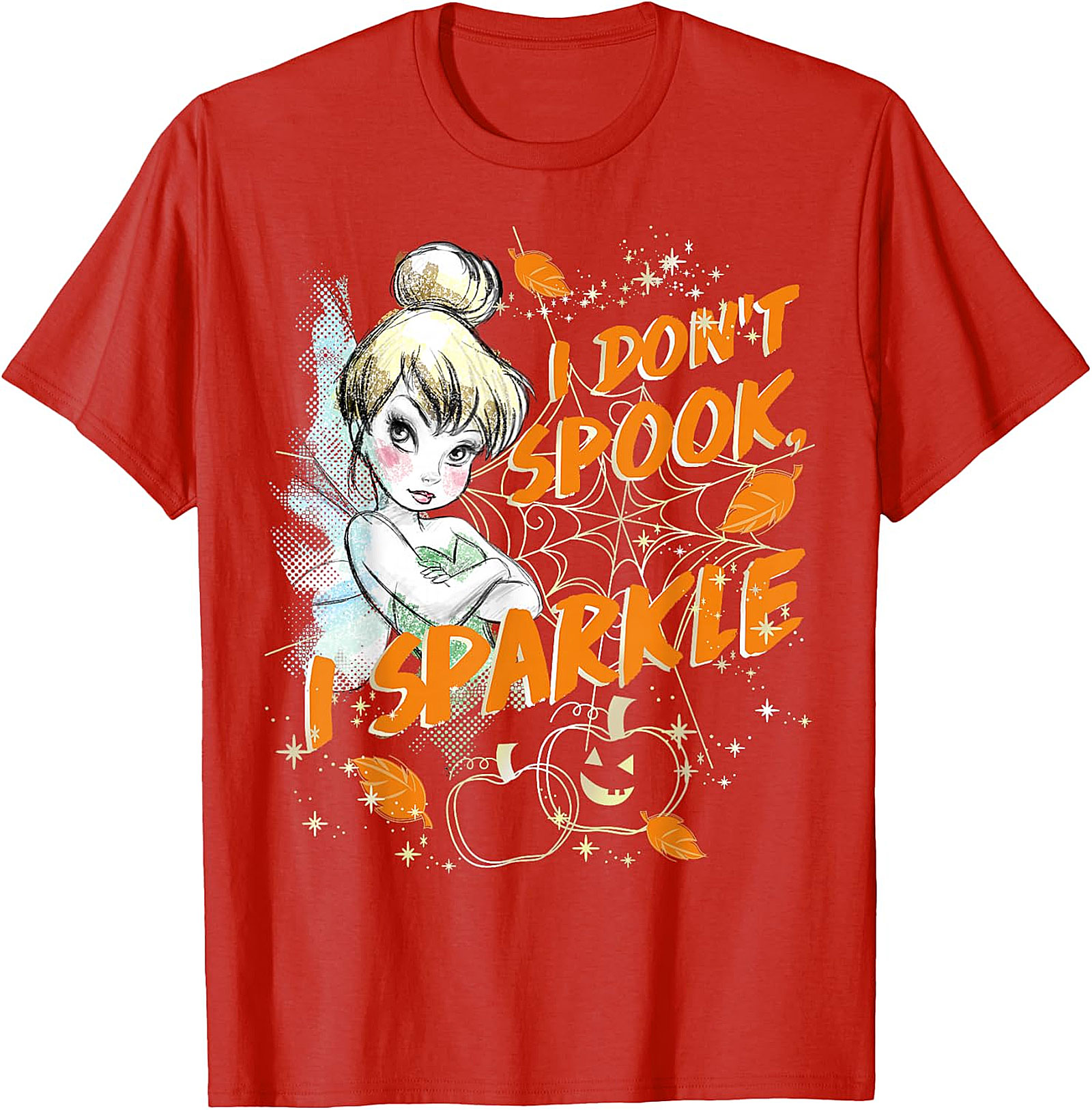 Tinker Bell "I Don't Spook, I Sparkle" Halloween Tee
