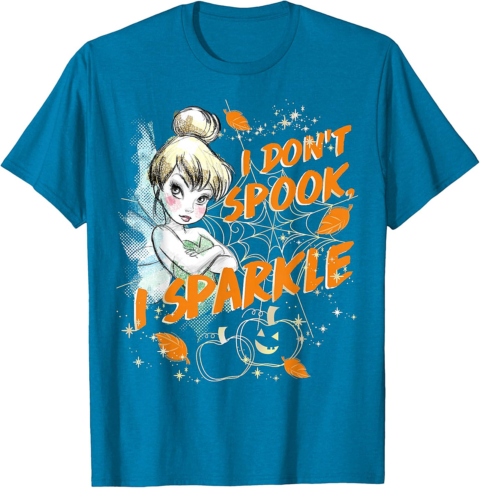 Tinker Bell "I Don't Spook, I Sparkle" Halloween Tee