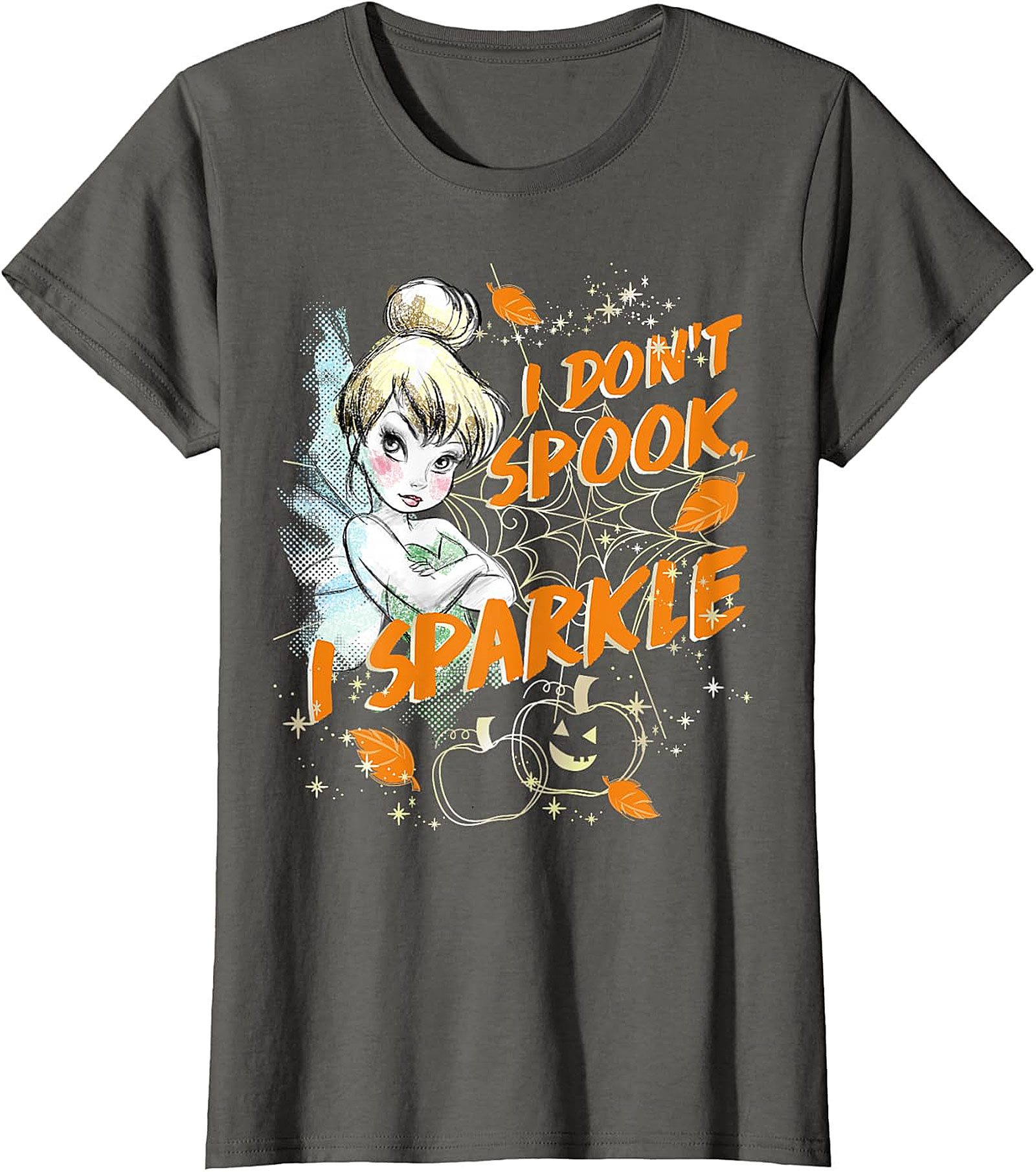 Tinker Bell "I Don't Spook, I Sparkle" Halloween Tee