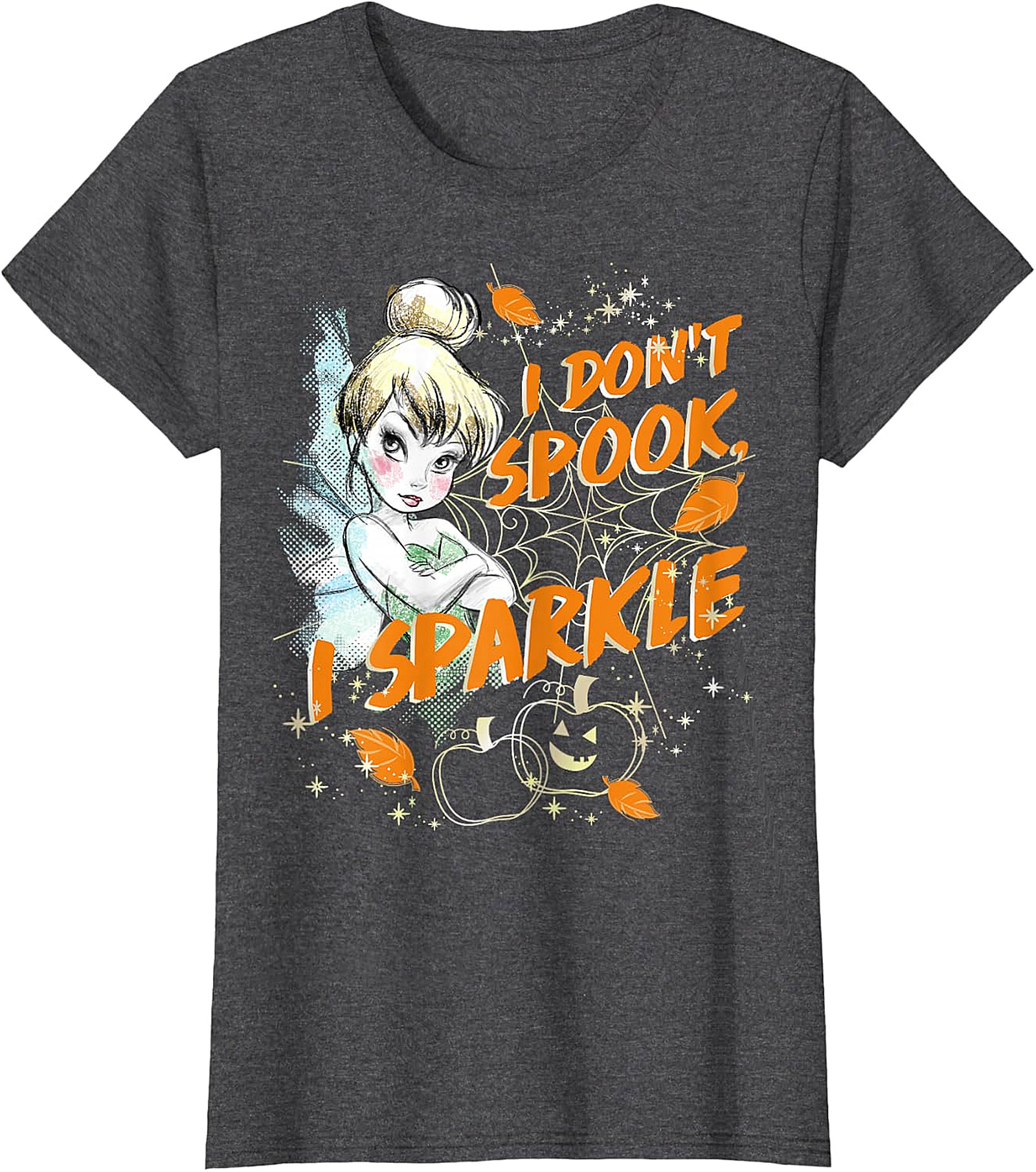 Tinker Bell "I Don't Spook, I Sparkle" Halloween Tee