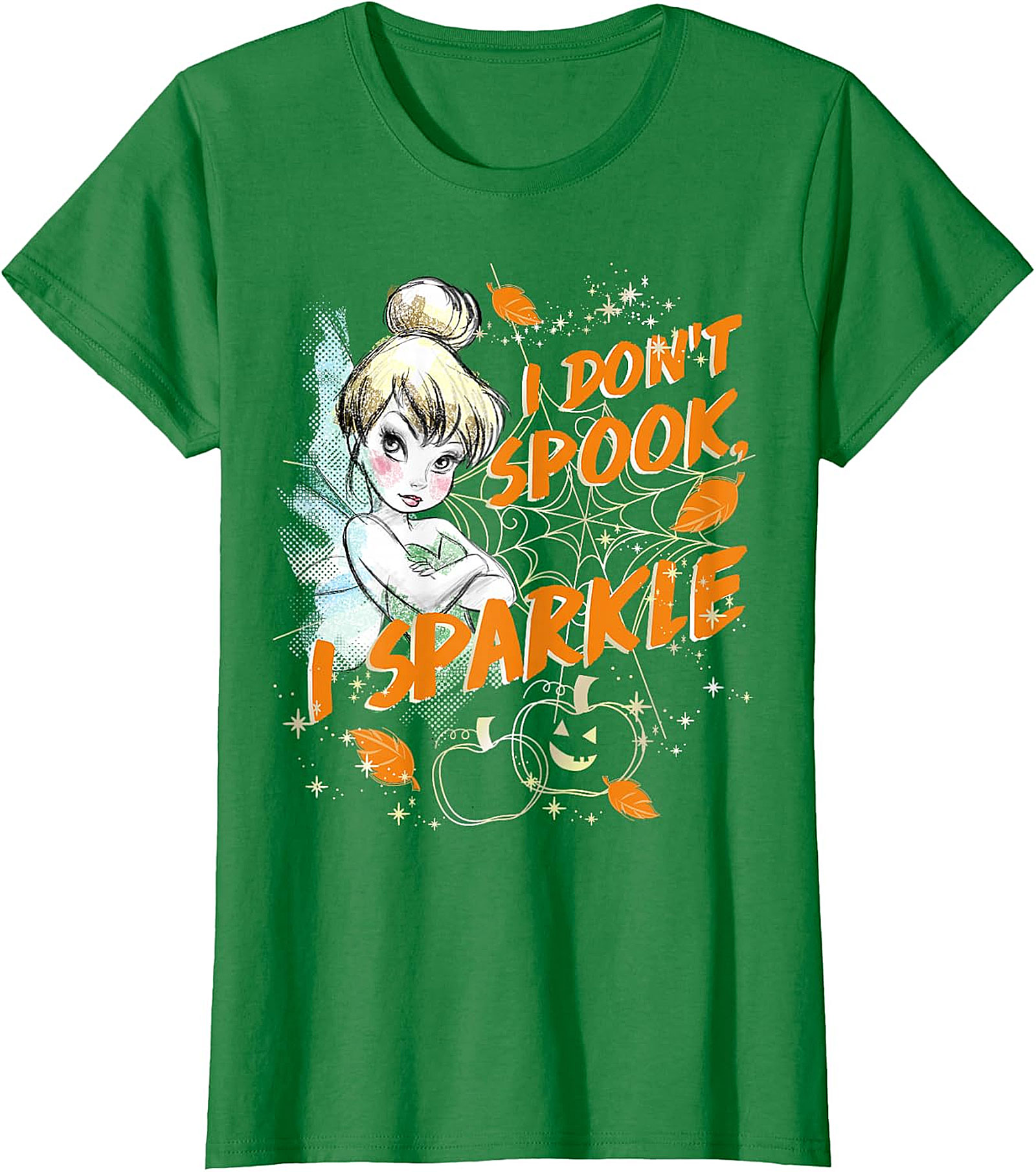 Tinker Bell "I Don't Spook, I Sparkle" Halloween Tee