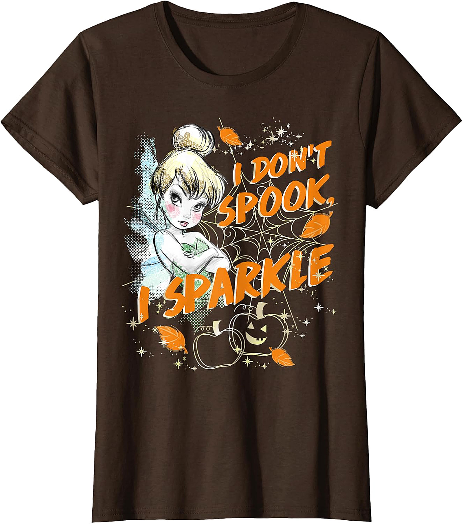 Tinker Bell "I Don't Spook, I Sparkle" Halloween Tee