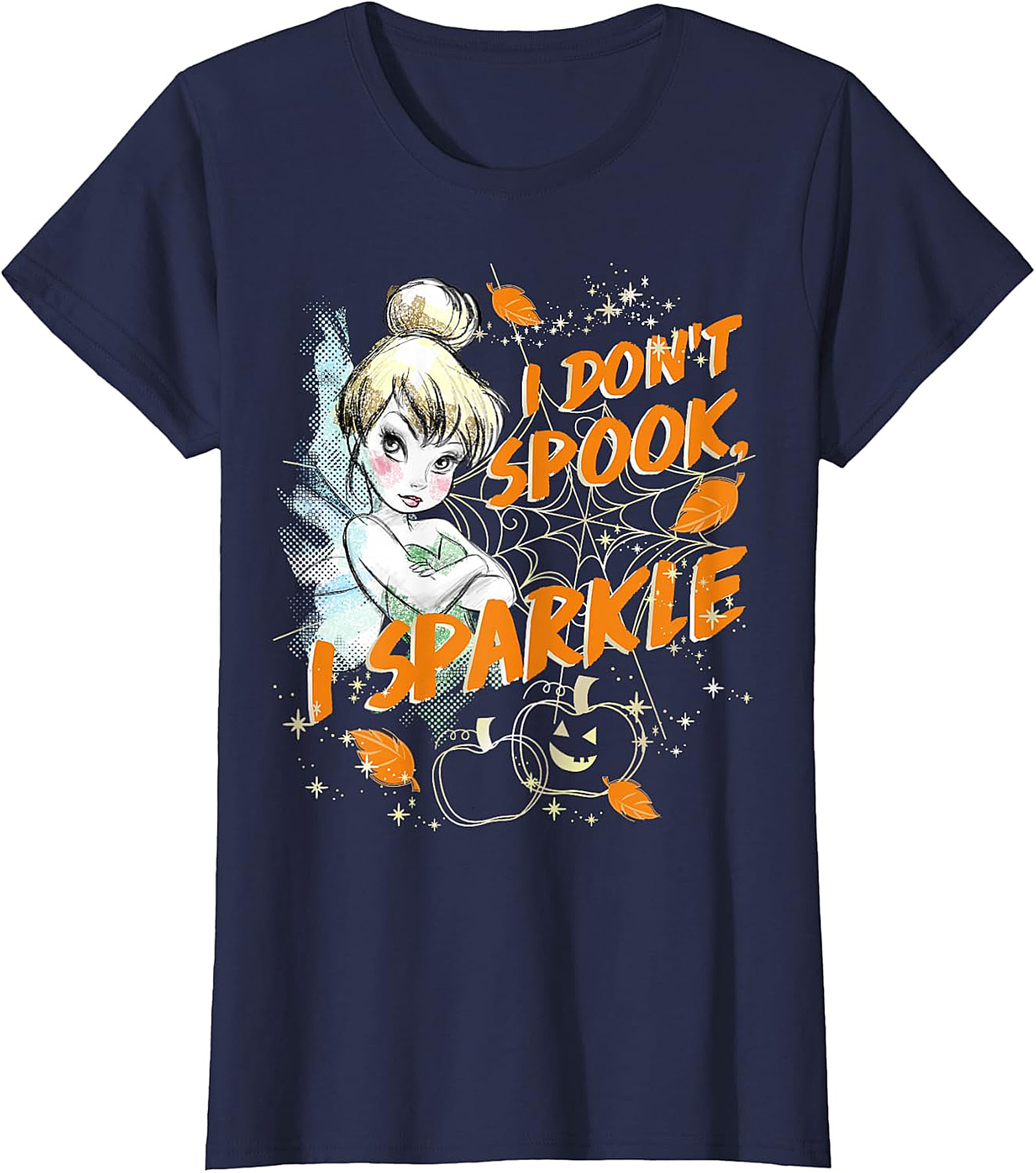 Tinker Bell "I Don't Spook, I Sparkle" Halloween Tee
