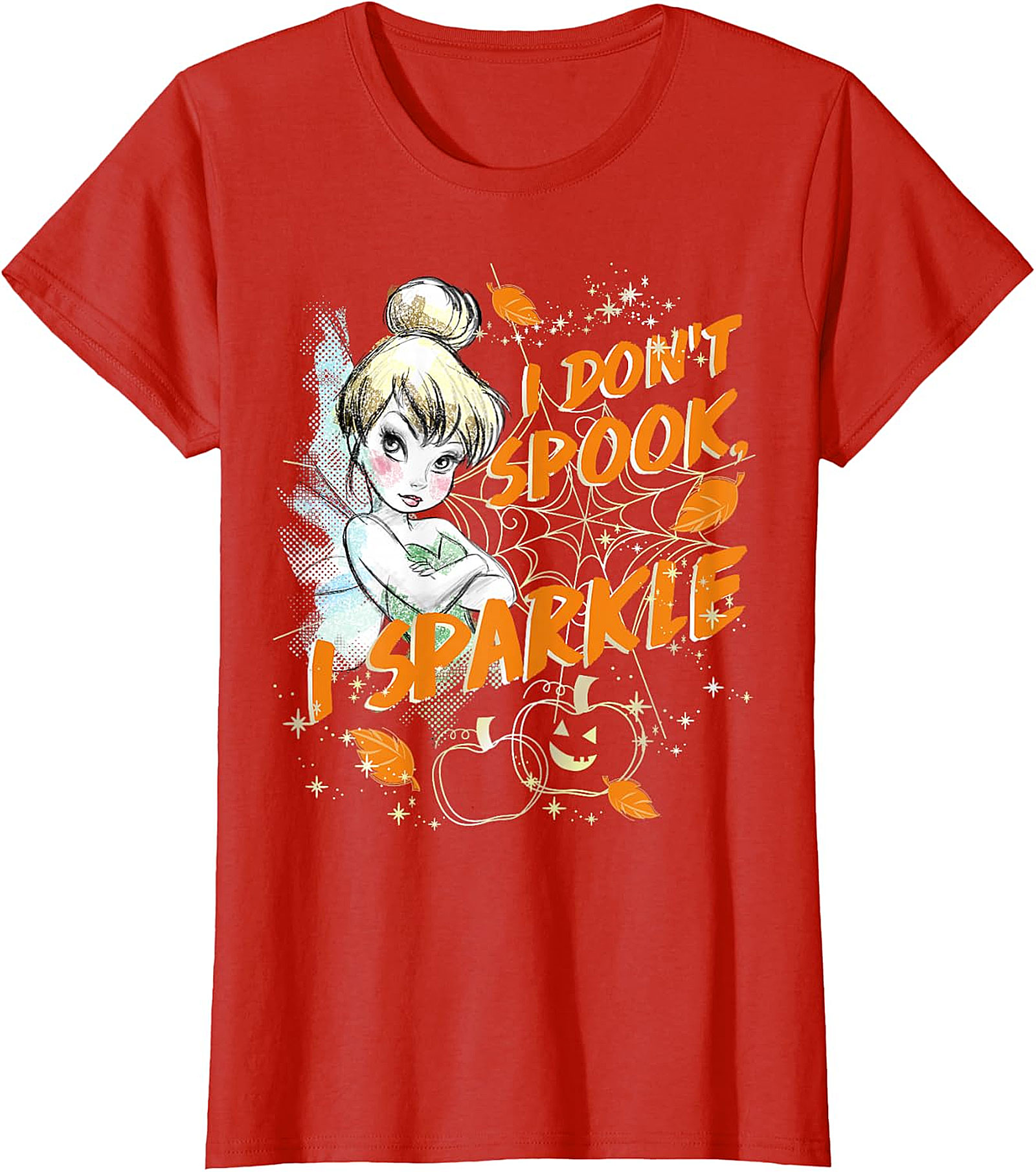 Tinker Bell "I Don't Spook, I Sparkle" Halloween Tee
